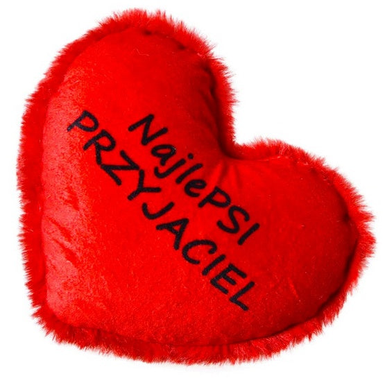 BUBA Pluszowe serce NajlePSI Przyjaciel - miękki pluszak z piszczałką - Image 1