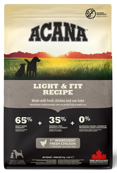 Acana Light & Fit Dog 2kg - Image 1