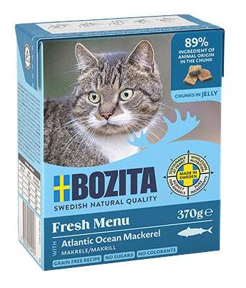 Bozita z Makrelą kawałki w galaretce kartonik 370g - Image 1
