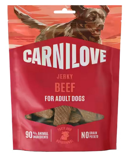 Carnilove Dog Jerky Beef Fillet – wołowina filet 100g
