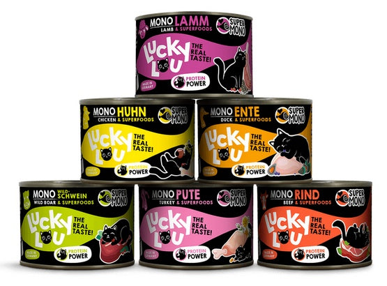 Lucky Lou SuperMono Multipack puszki 6x200g - Image 1