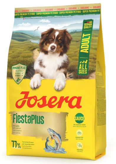 Josera exclusive fiestaplus 900 g – vital booster chips i sos po dodaniu wody