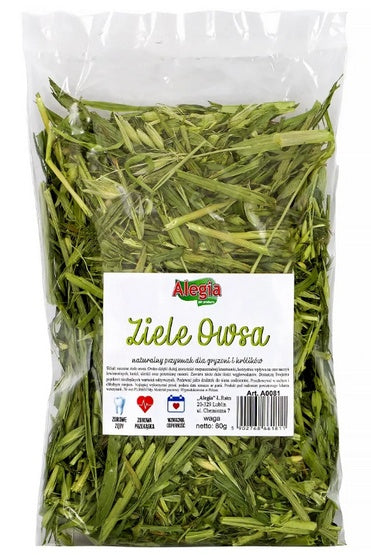 Alegia Natural ziele owsa 80 g – naturalne wsparcie trawienia i odporności
