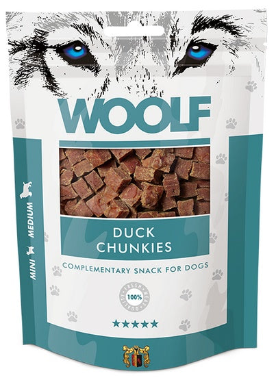 Woolf Soft Duck Chunkies 100g - delikatne kawałki kaczki - Image 2
