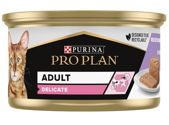 Purina Pro Plan Cat Delicate indyk mus puszka 85g - Image 1