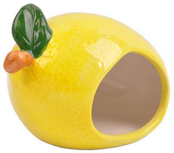 Domek ceramiczny Cytrynka Yarro/Moderna – chłodne schronienie do klatki