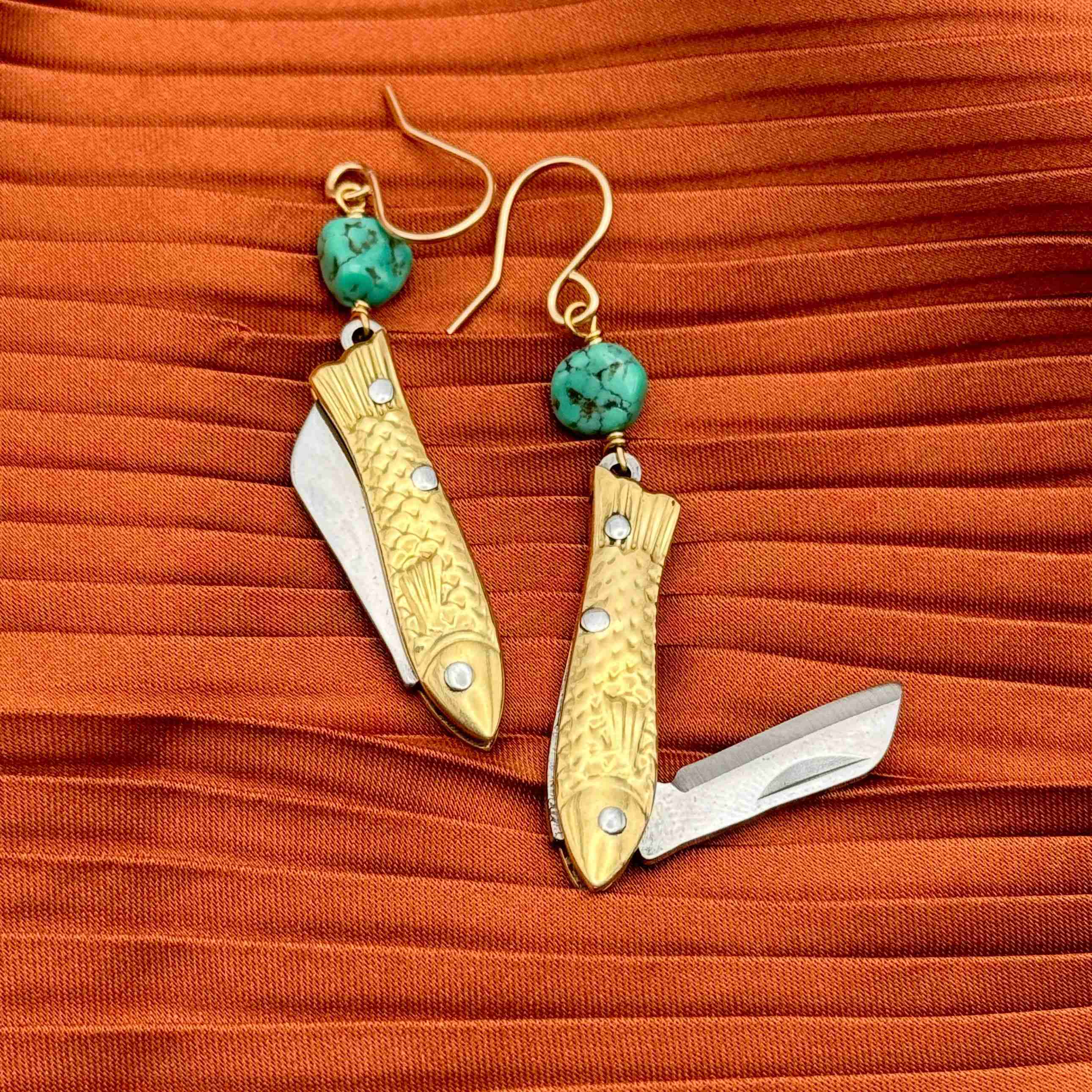 Handmade Feeesh Billie Earrings - Image 3