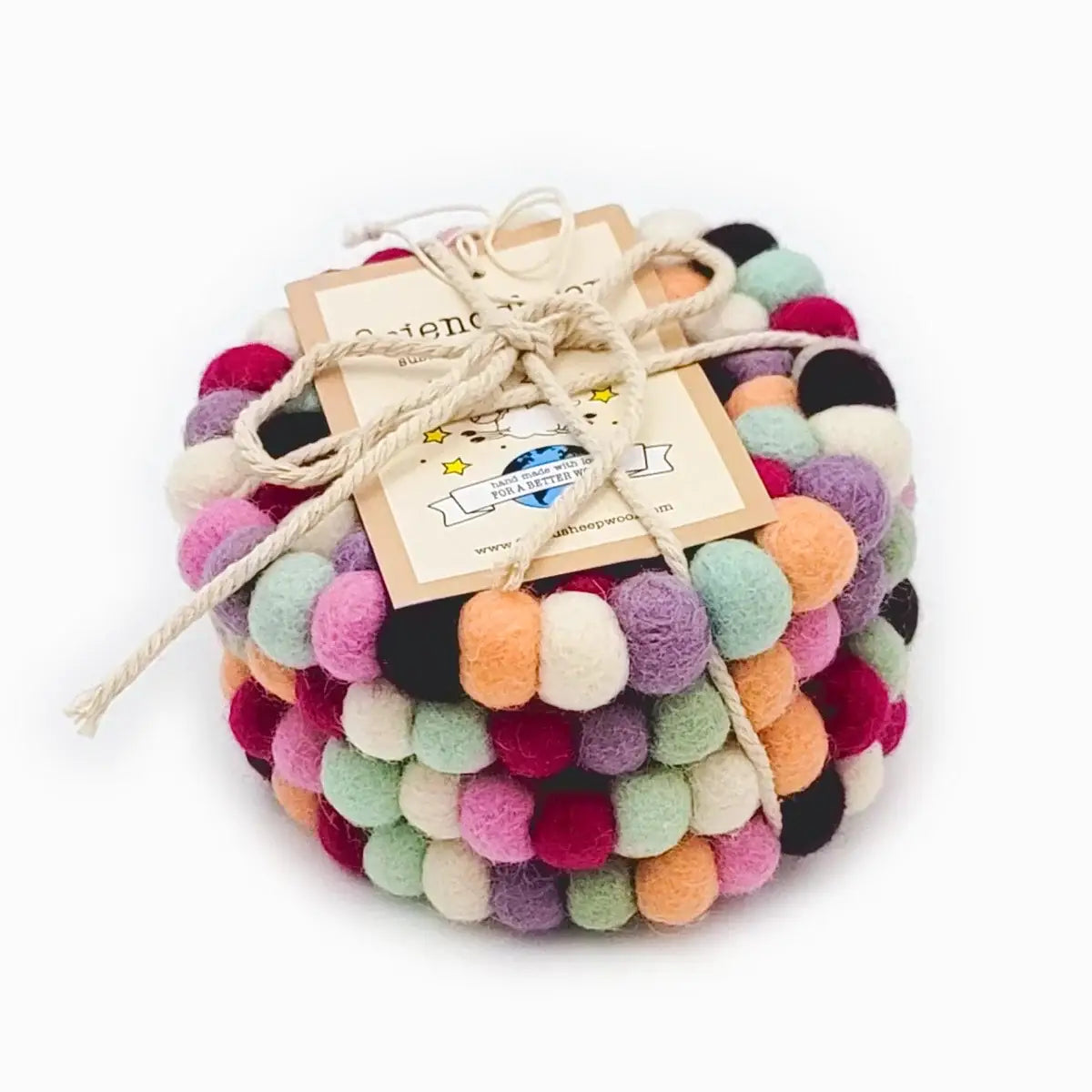 Macarons Eco Coasters and Trivets - Image 1