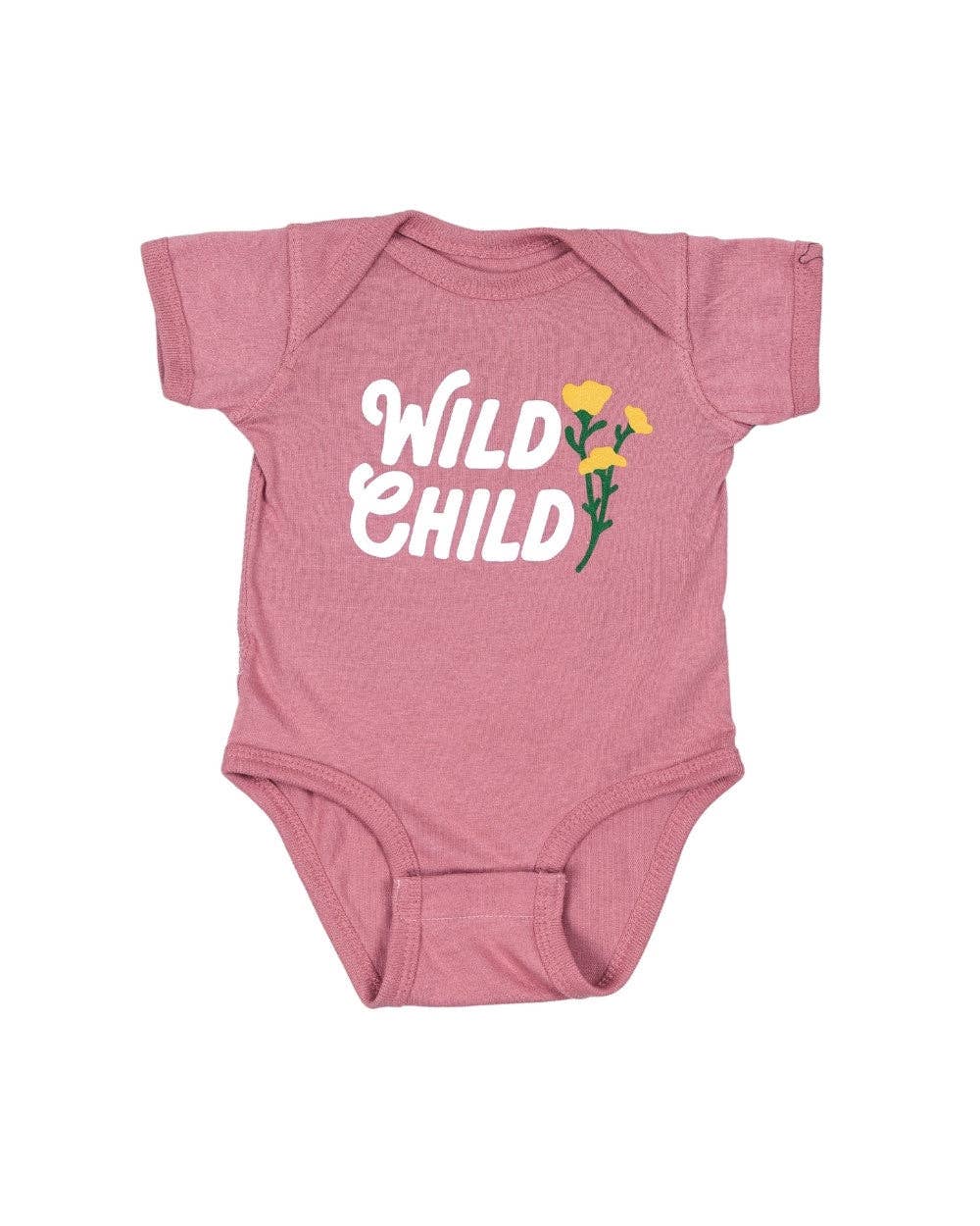 Wild Child Onesie | Dusty Rose - Image 2