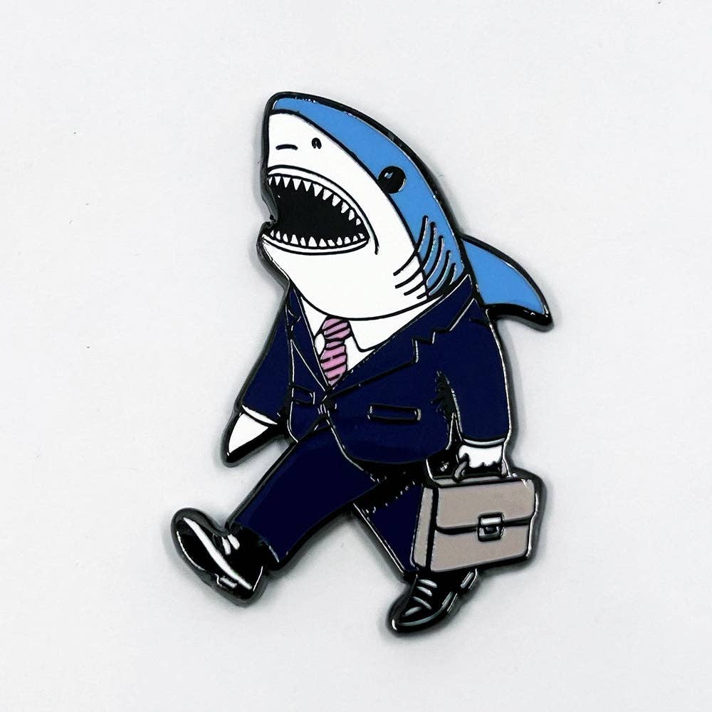 Business Shark Pin - Image 1