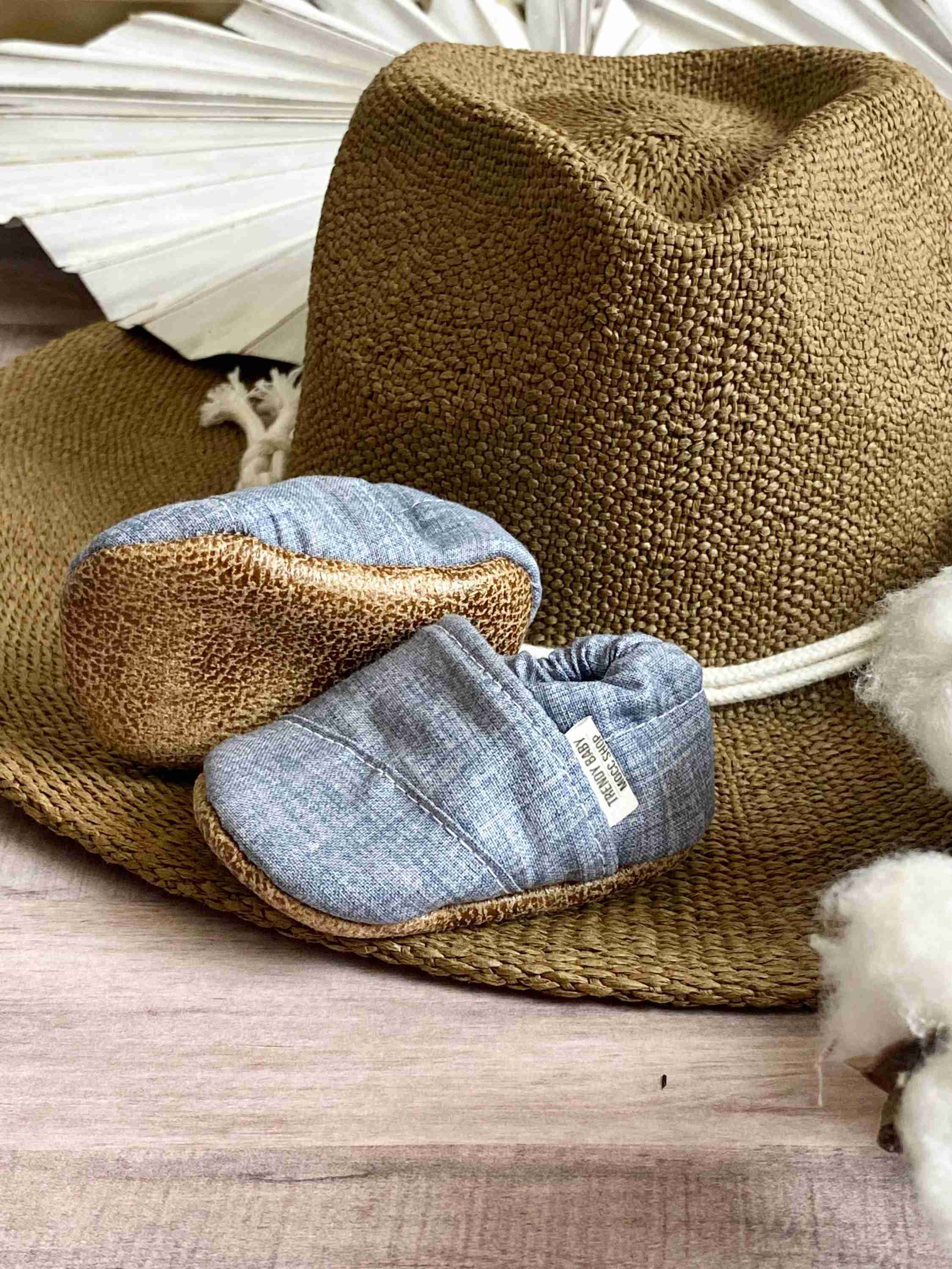 Blue Linen Angled - Image 3