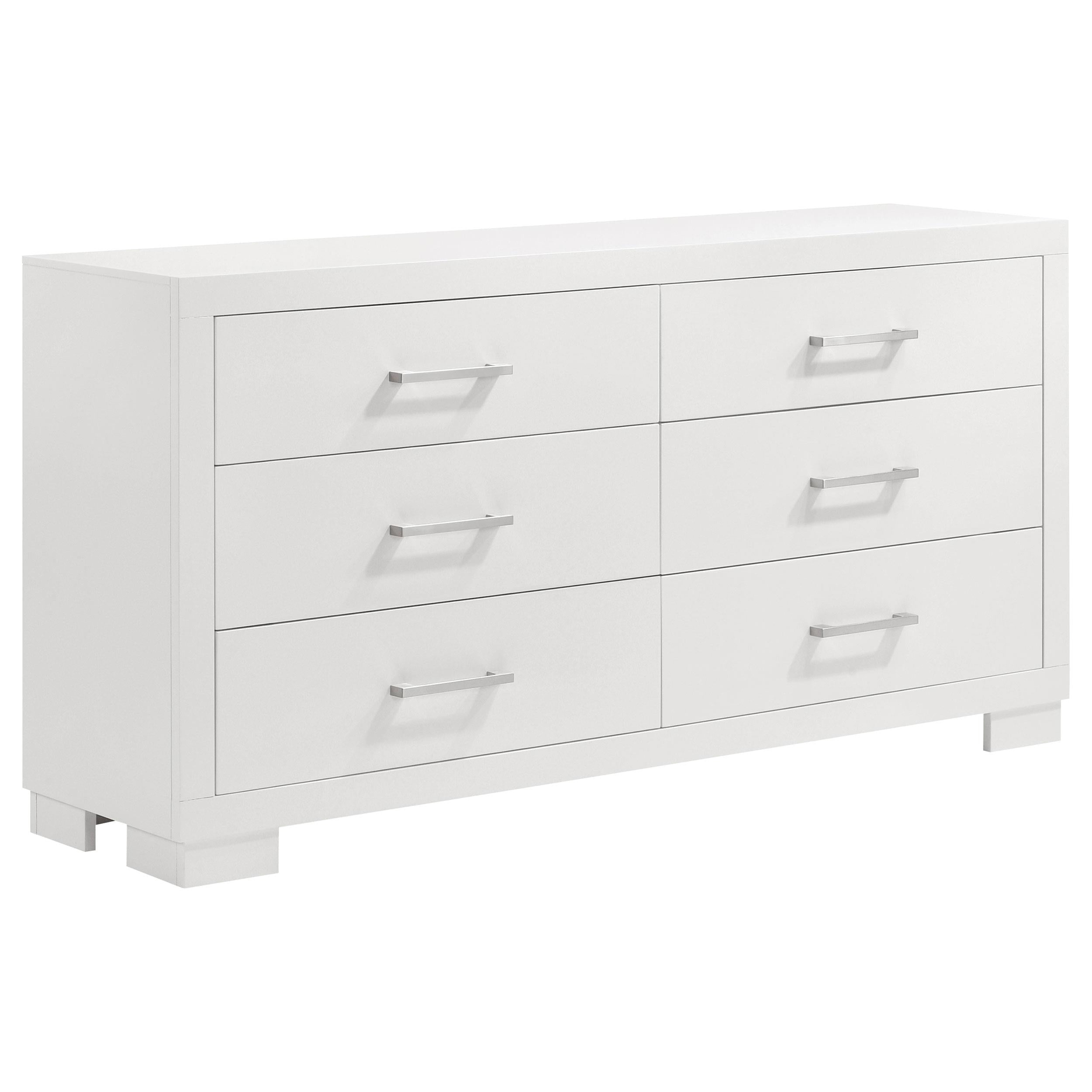 Coaster Furniture Jessica 202993 6-Drawer Dresser - Snow White - Image 1