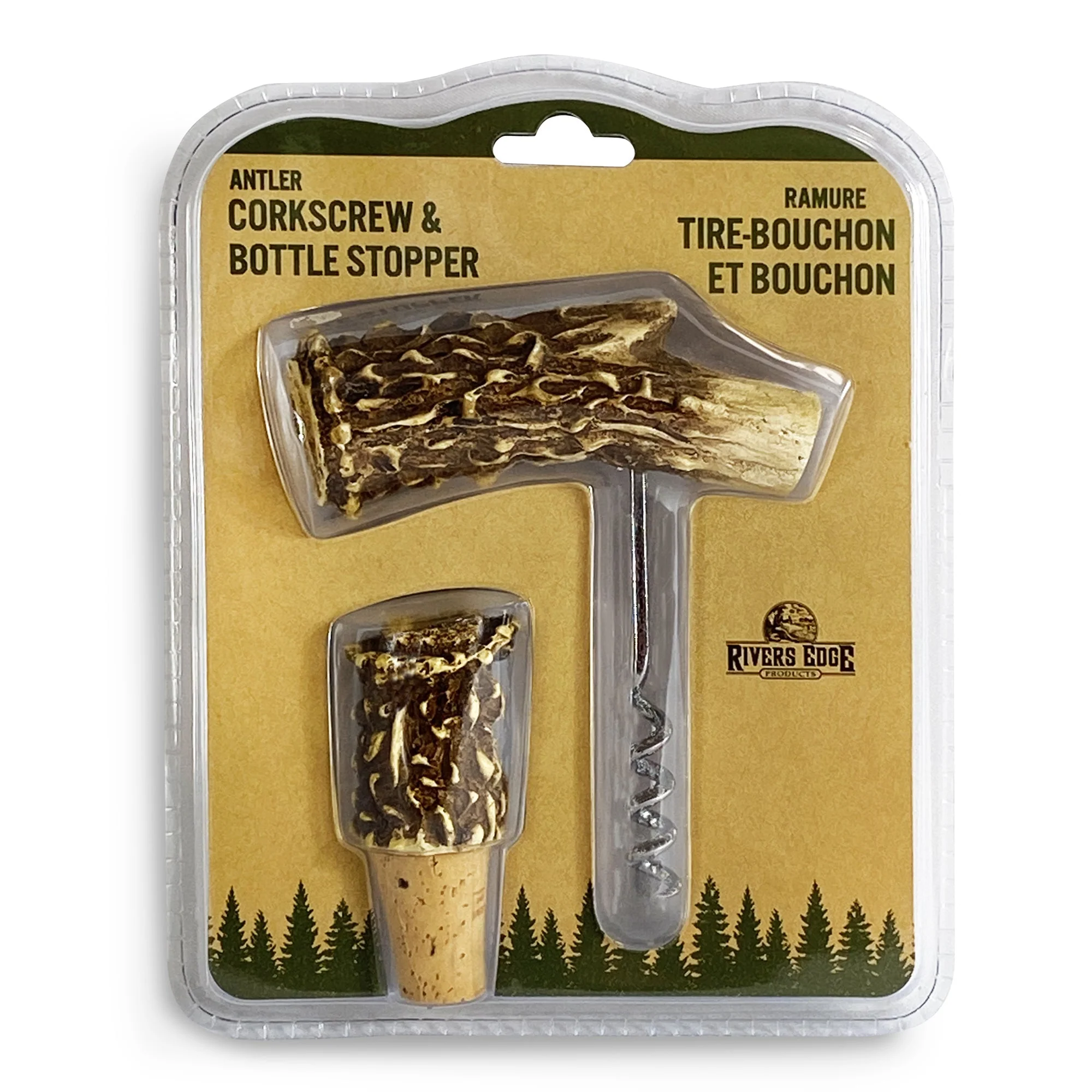 Cork Screw and Bottle Stop-Antler - Image 2