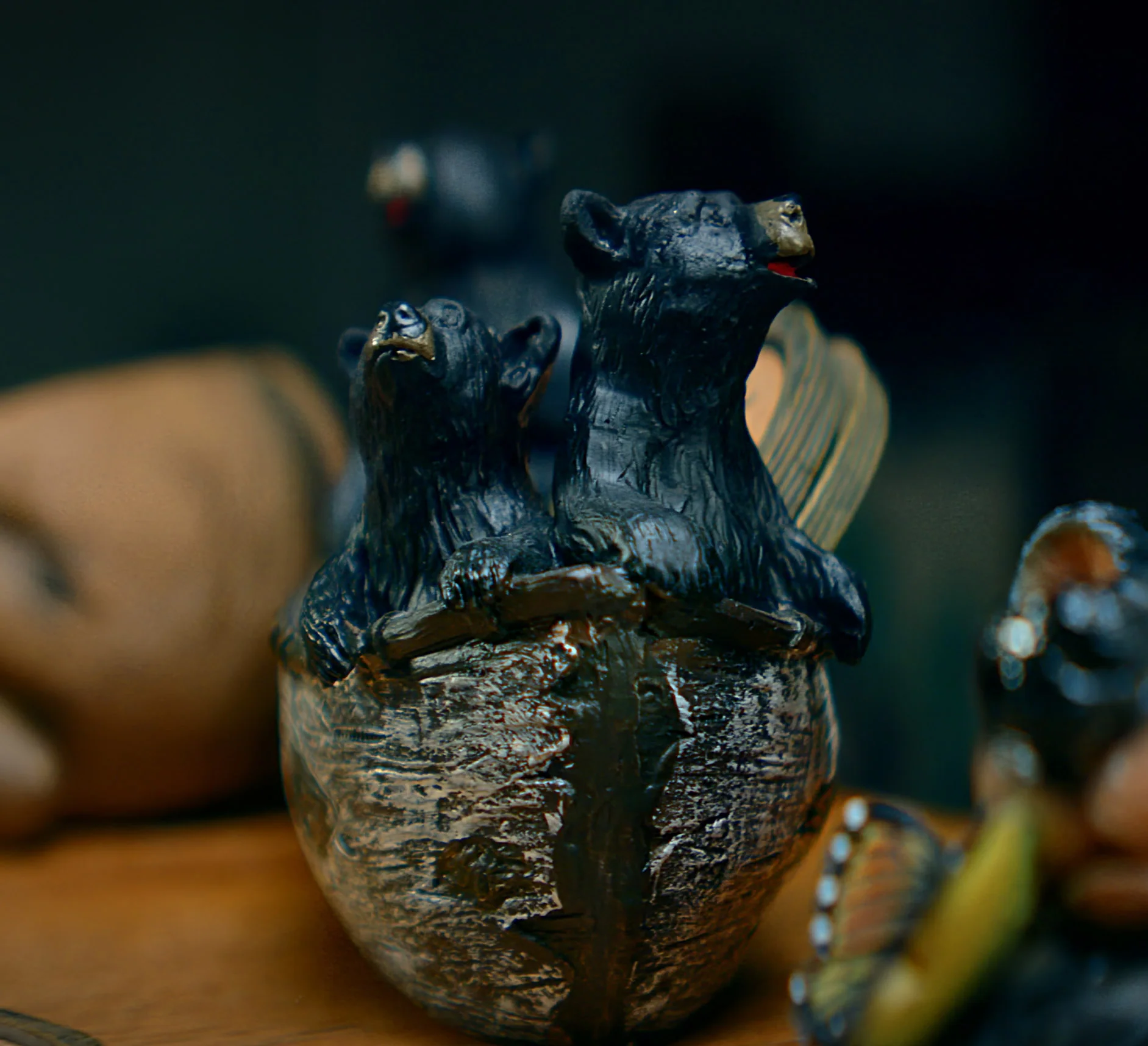 Coaster Set-Bears in Boat - Image 3