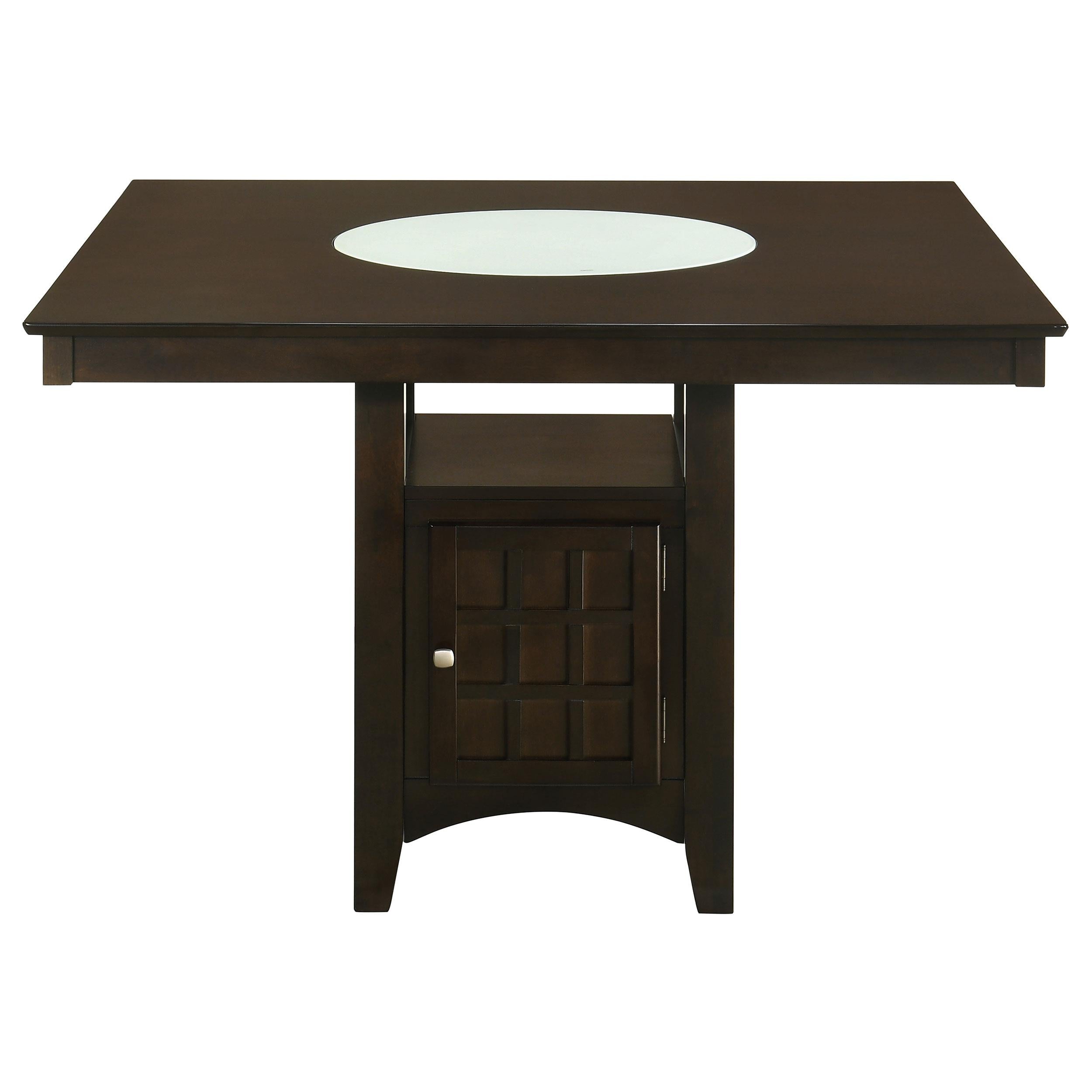 Coaster Furniture Gabriel 100438 52-inch Counter Height Dining Table - Cappuccino - Image 3