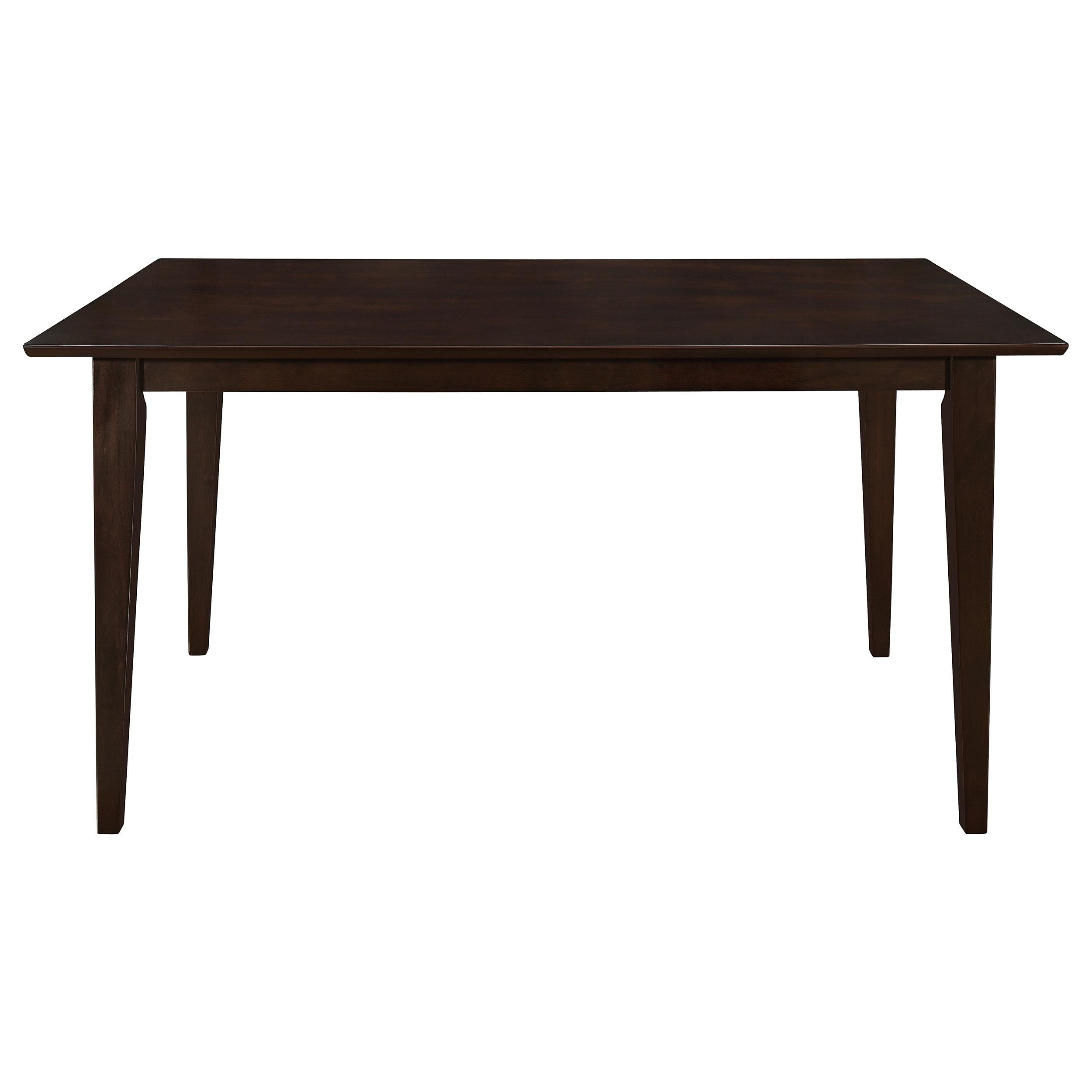 Coaster Furniture Gabriel 100771 Rectangular 59-inch Wood Dining Table - Cappuccino - Image 2