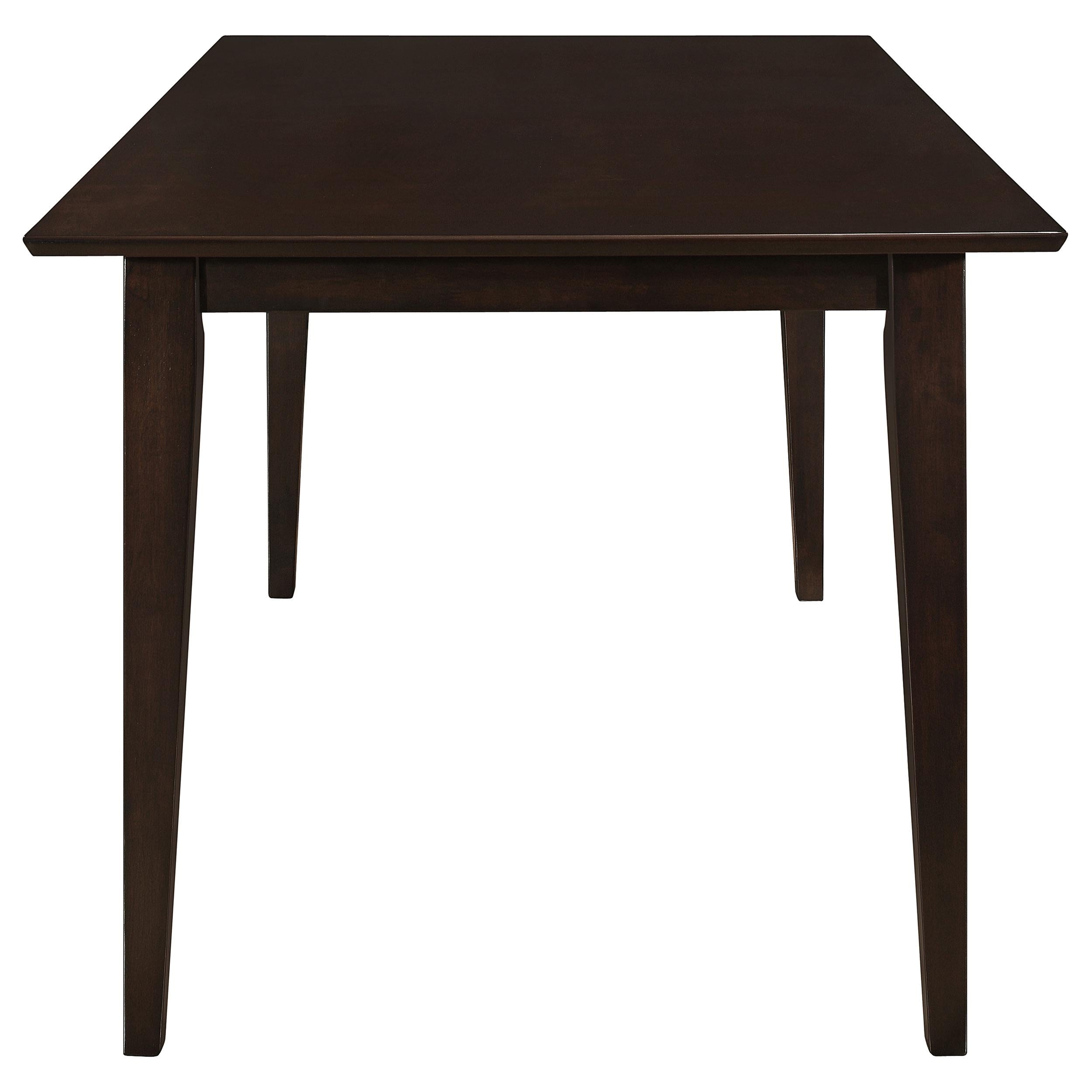 Coaster Furniture Gabriel 100771 Rectangular 59-inch Wood Dining Table - Cappuccino - Image 3