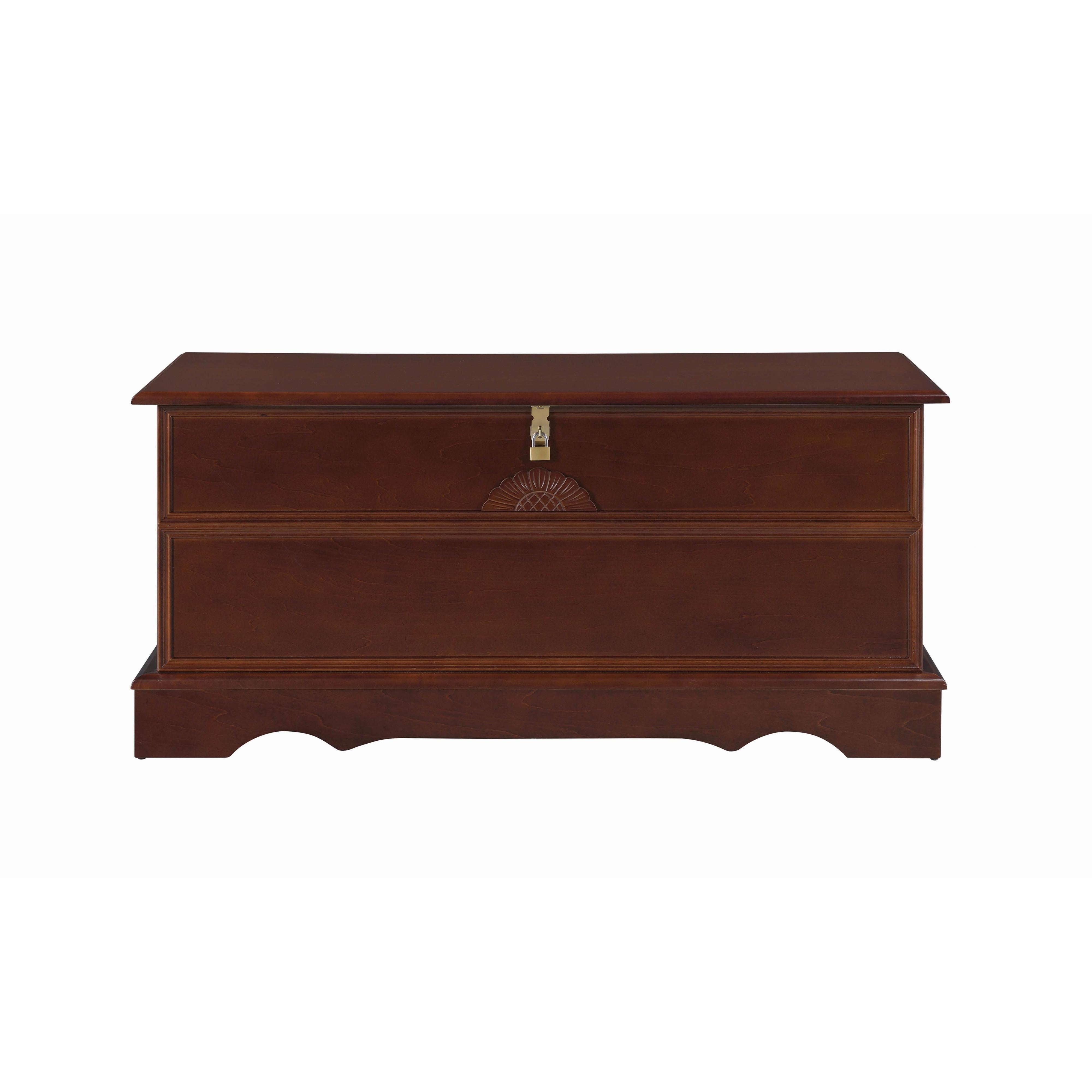 Coaster Furniture Paula 4694 Cedar Chest - Warm Brown - Image 3