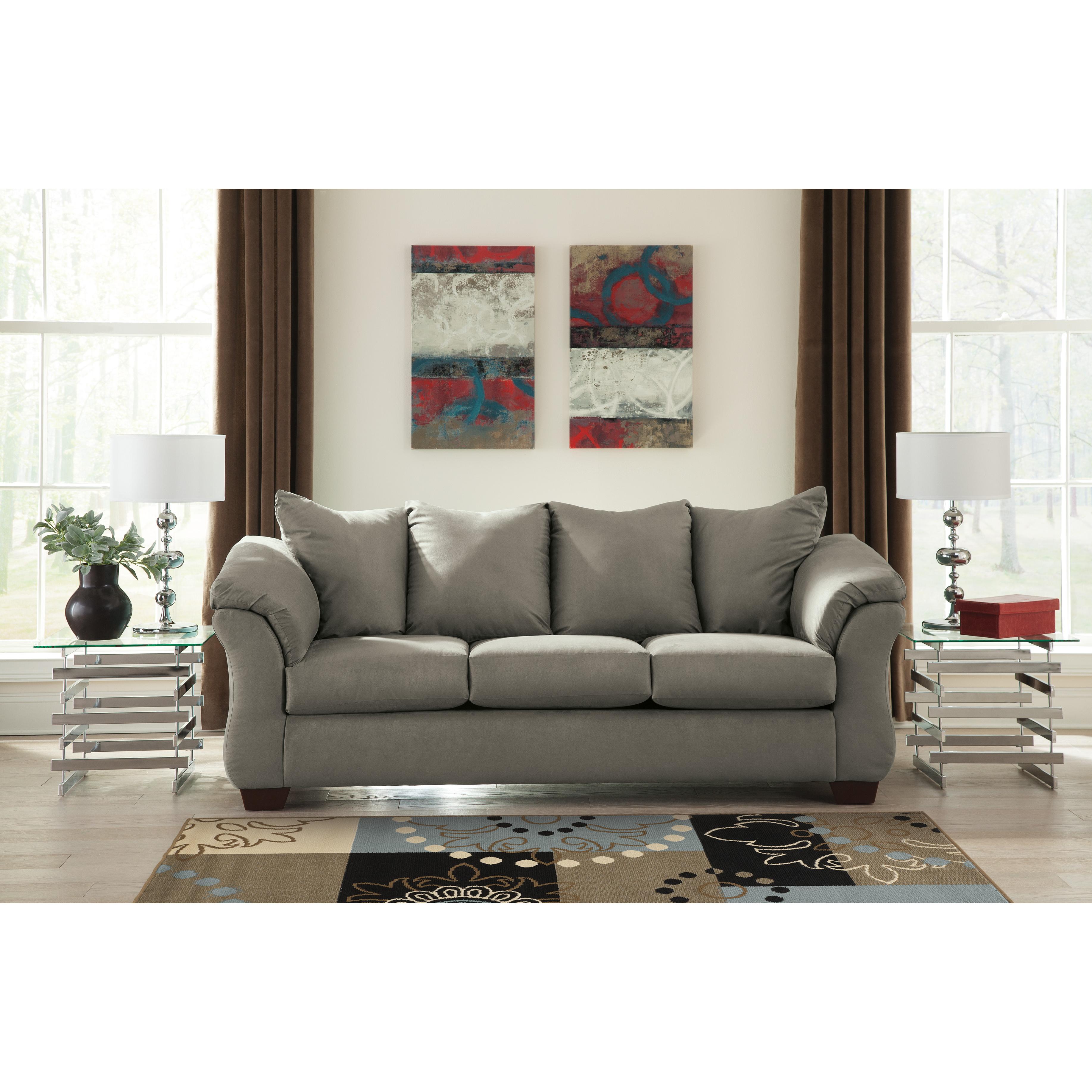 Signature Design by Ashley Darcy Stationary Fabric Sofa 7500538 - Image 2