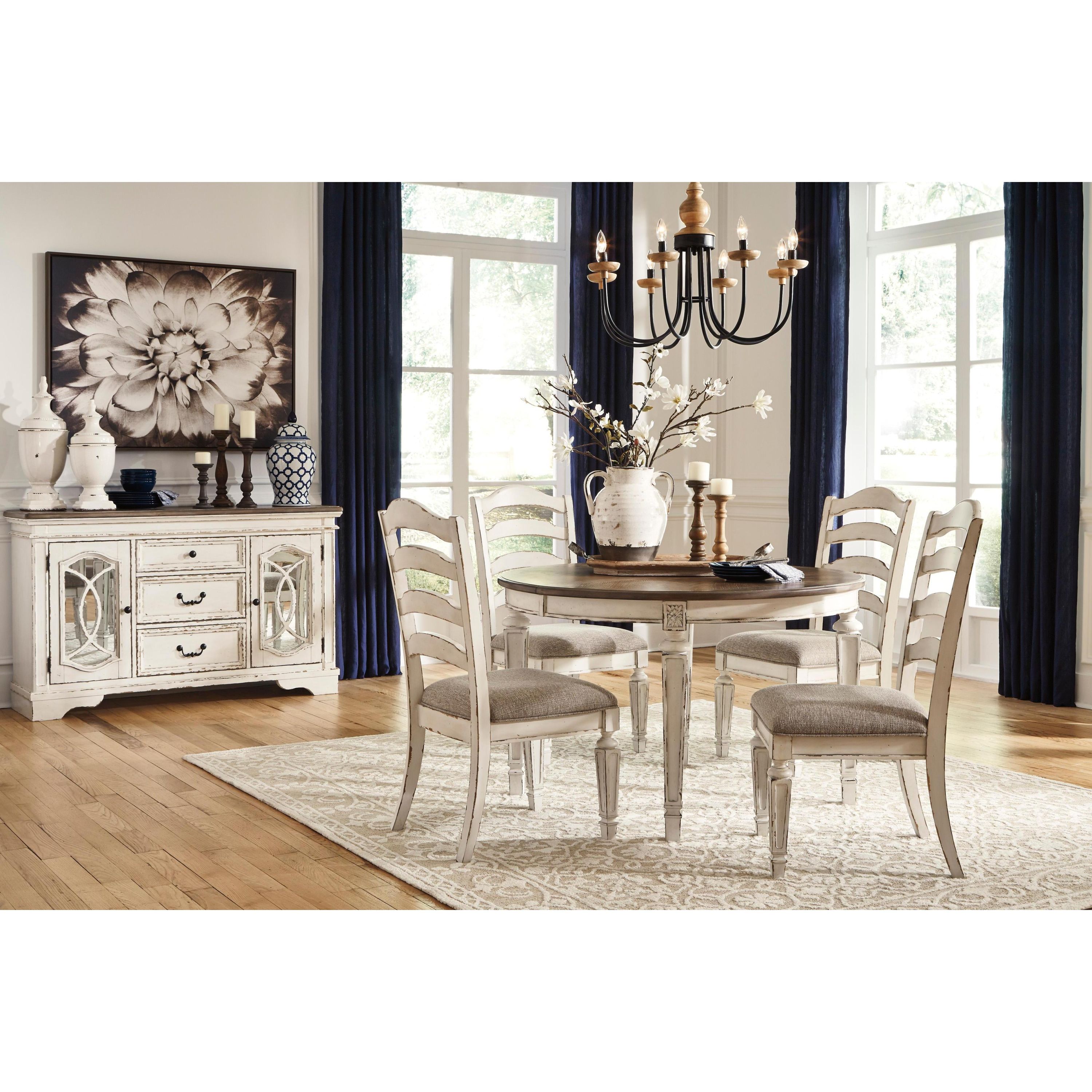Signature Design by Ashley Realyn D743D1 5 pc Dining Set - Image 1