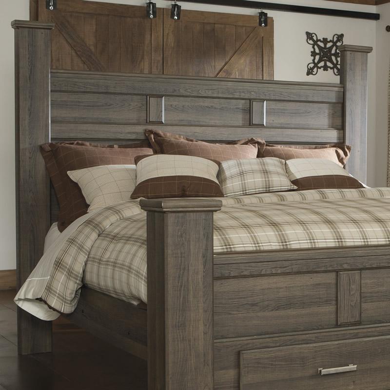 Signature Design by Ashley Juararo B251-68 King/Cal King Poster Headboard - Image 1