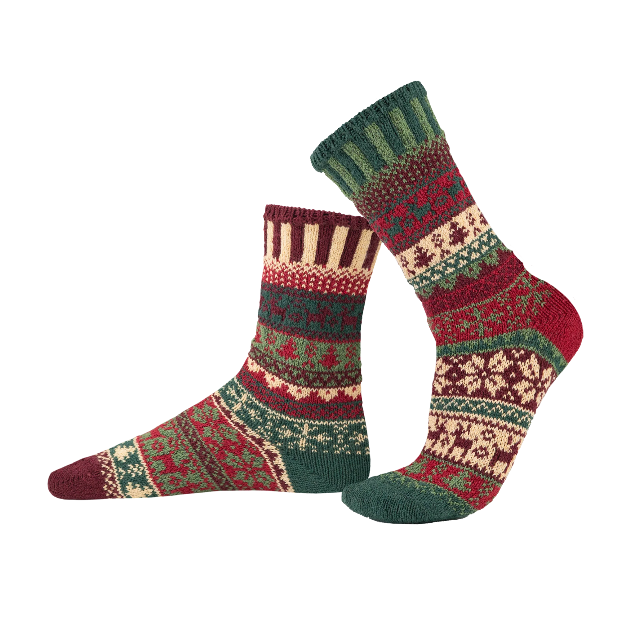 Noel Holiday Christmas Socks | Eco-Friendly USA Made