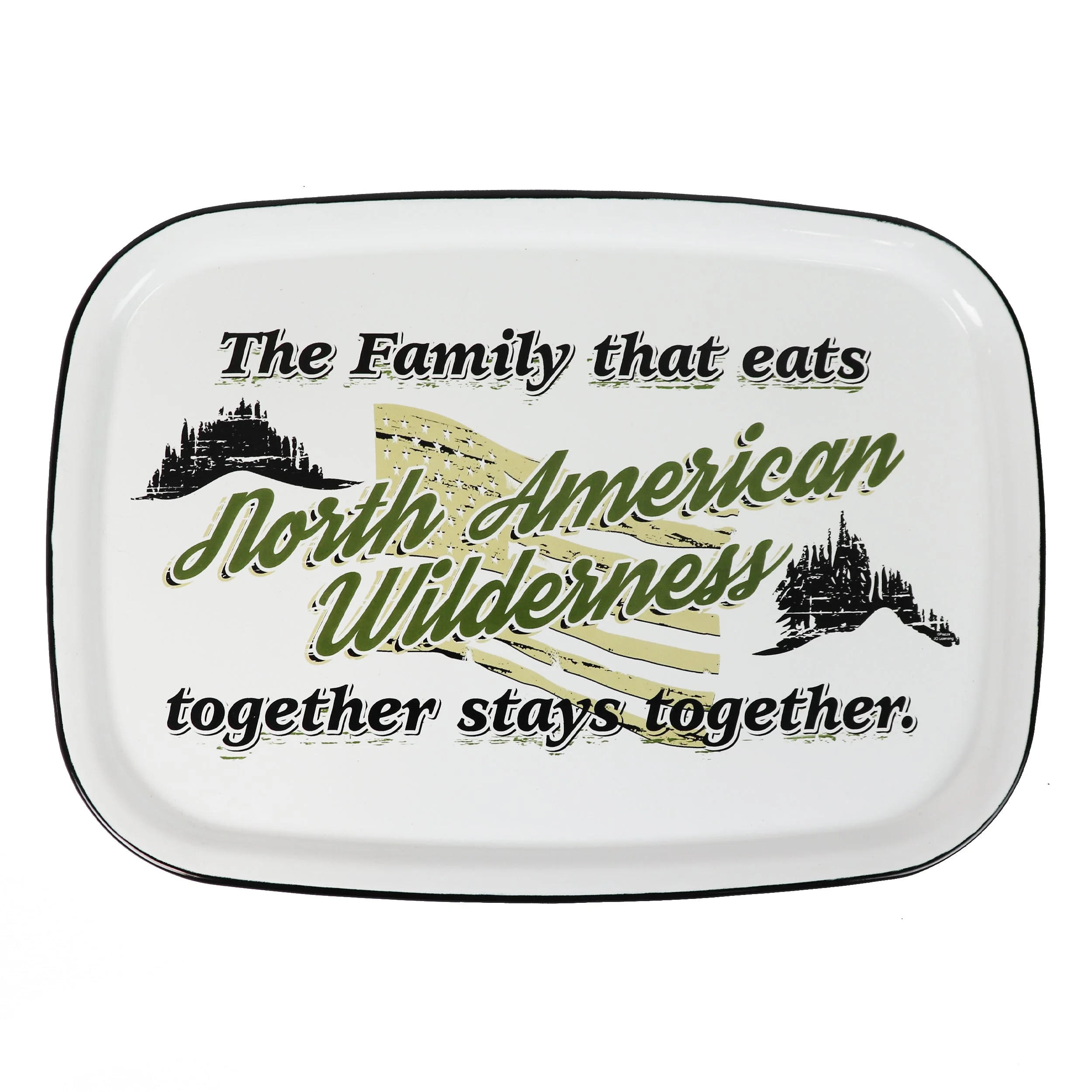 Serving Tray-Porcelain Enamel - Image 3