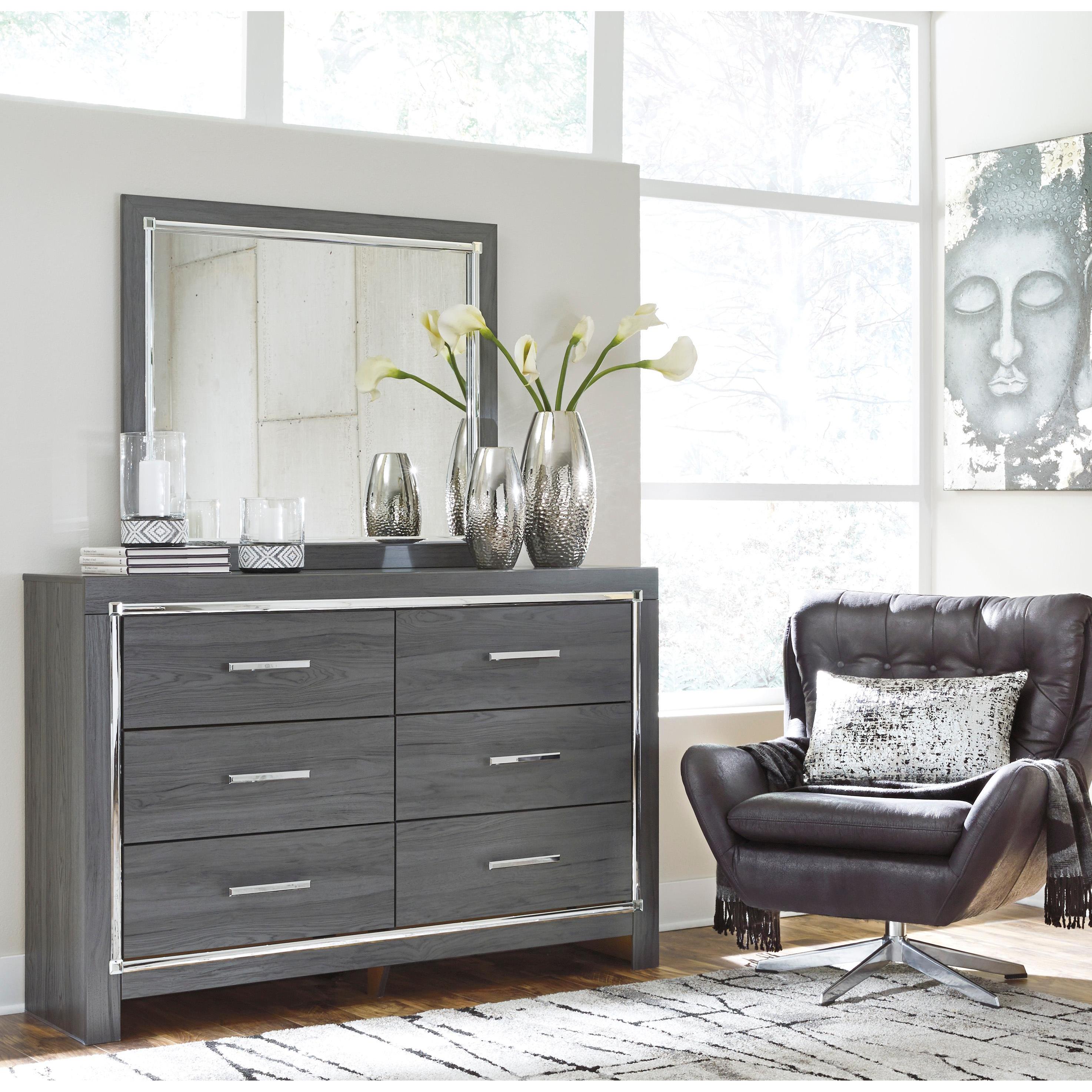 Signature Design by Ashley Lodanna B214B39 7 pc Queen Panel Bedroom Set - Image 3