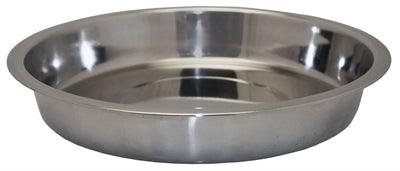 Happy Pet Puppy Food Bowl, Shallow, Stainless Steel