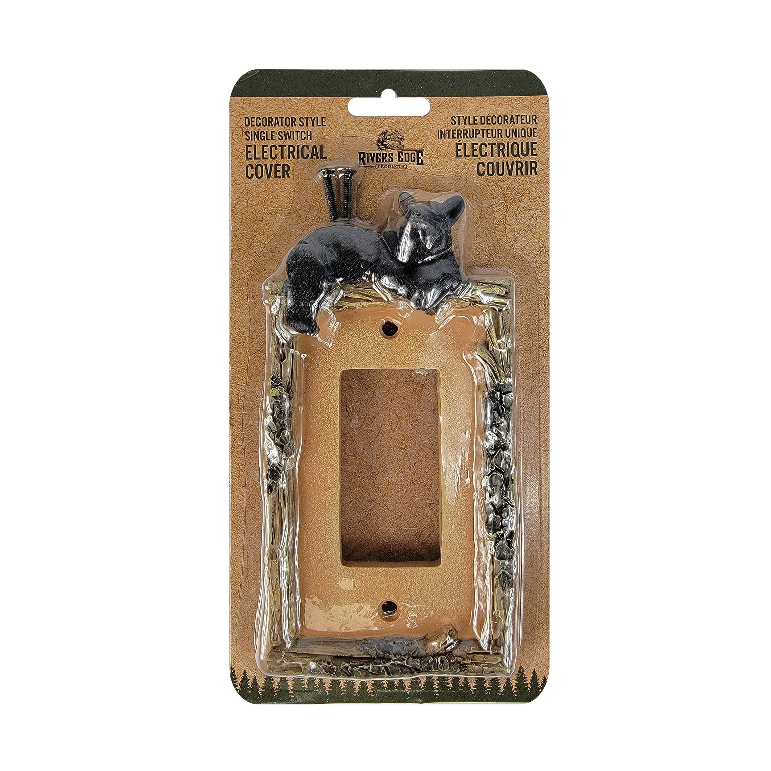 Electrical Cover Single Plate-Bear - Image 2