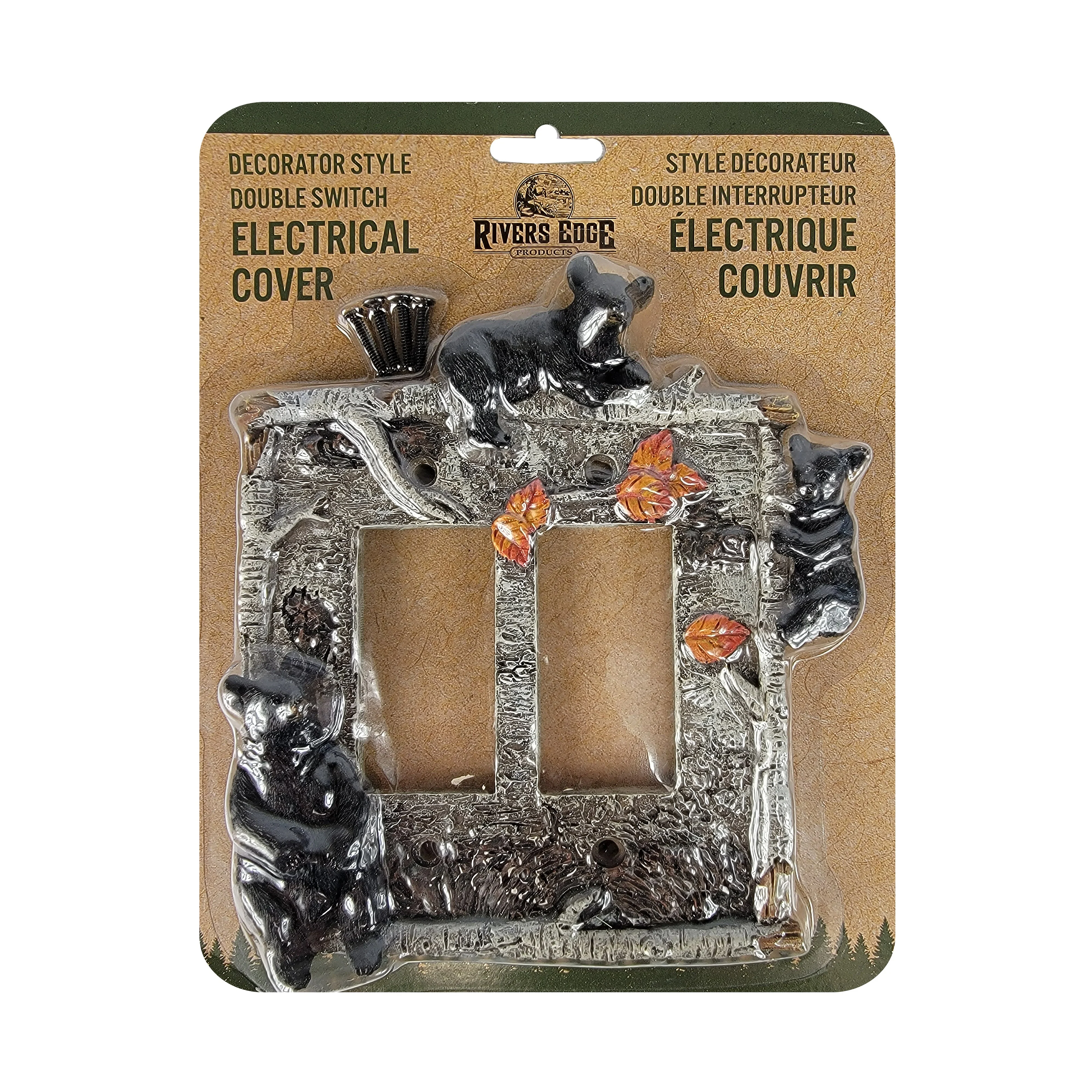 Electrical Cover Plate Double-Bear - Image 2