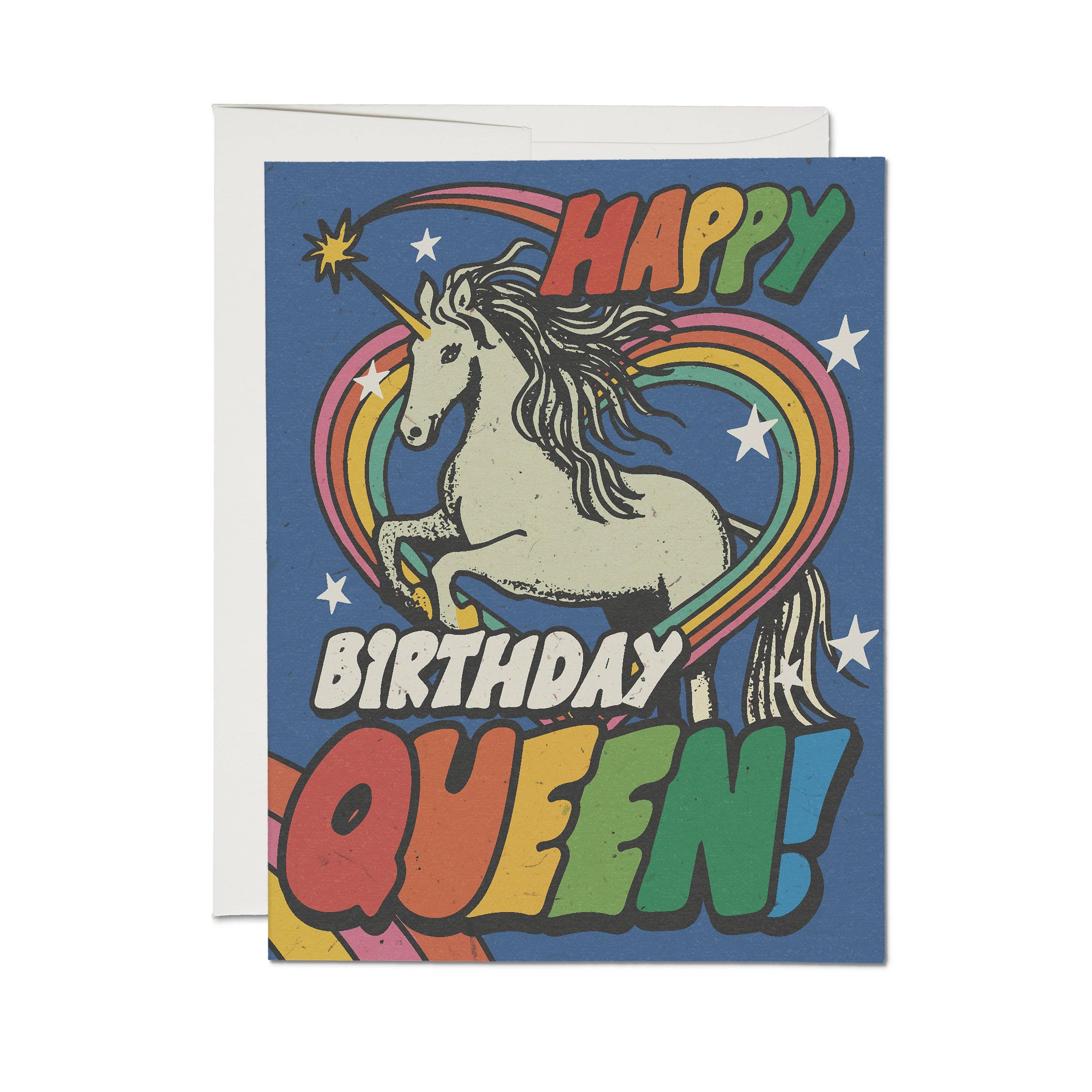 Unicorn Queen greeting card - Image 1
