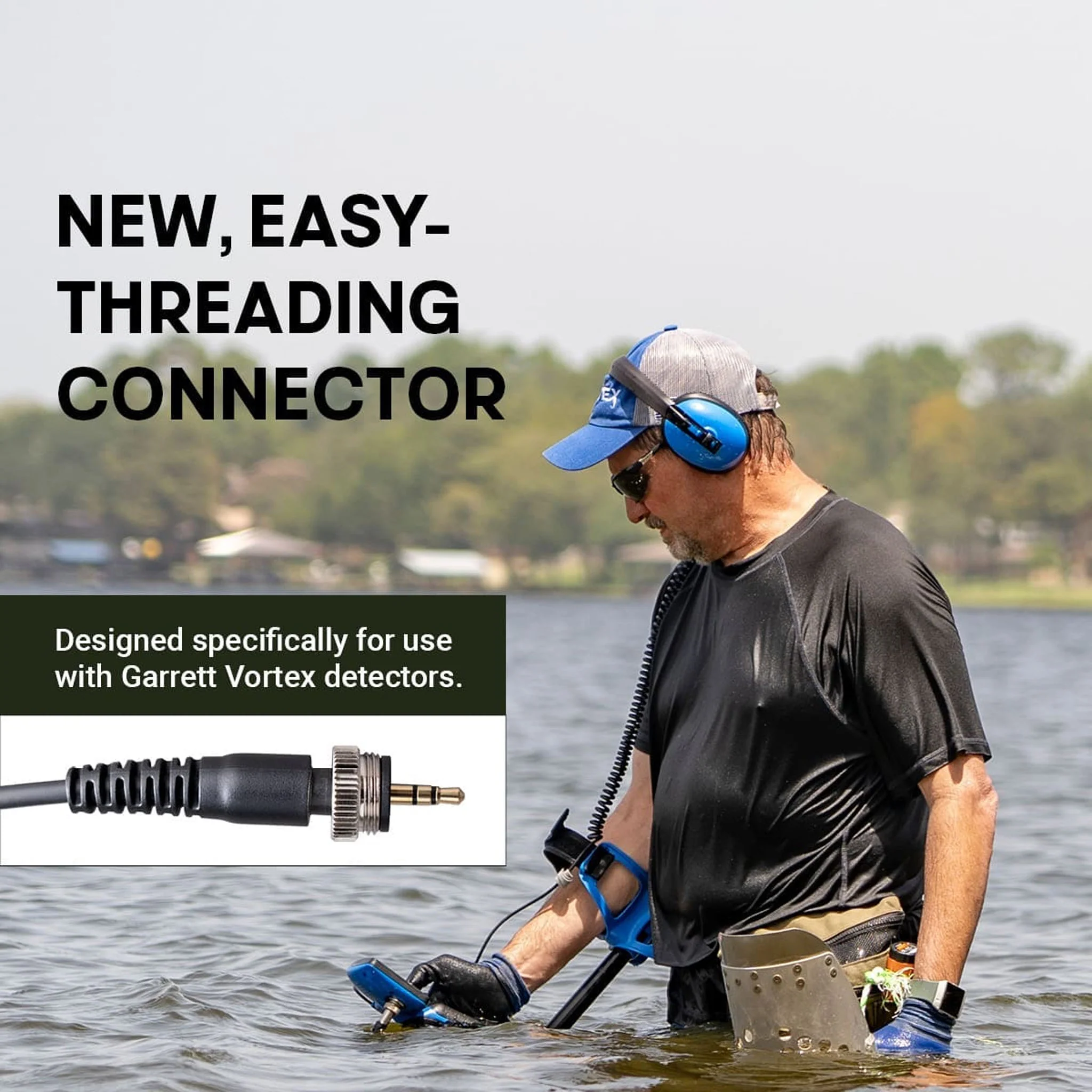 Garrett Submersible Headphones for Vortex Series Metal Detectors - Image 3