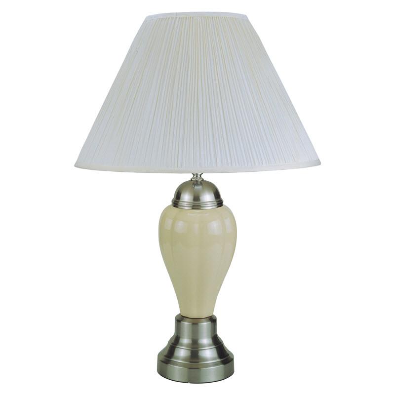 Crown Mark Table Lamp 6115-IV-SHADE/6115-IV-BASE - Image 1