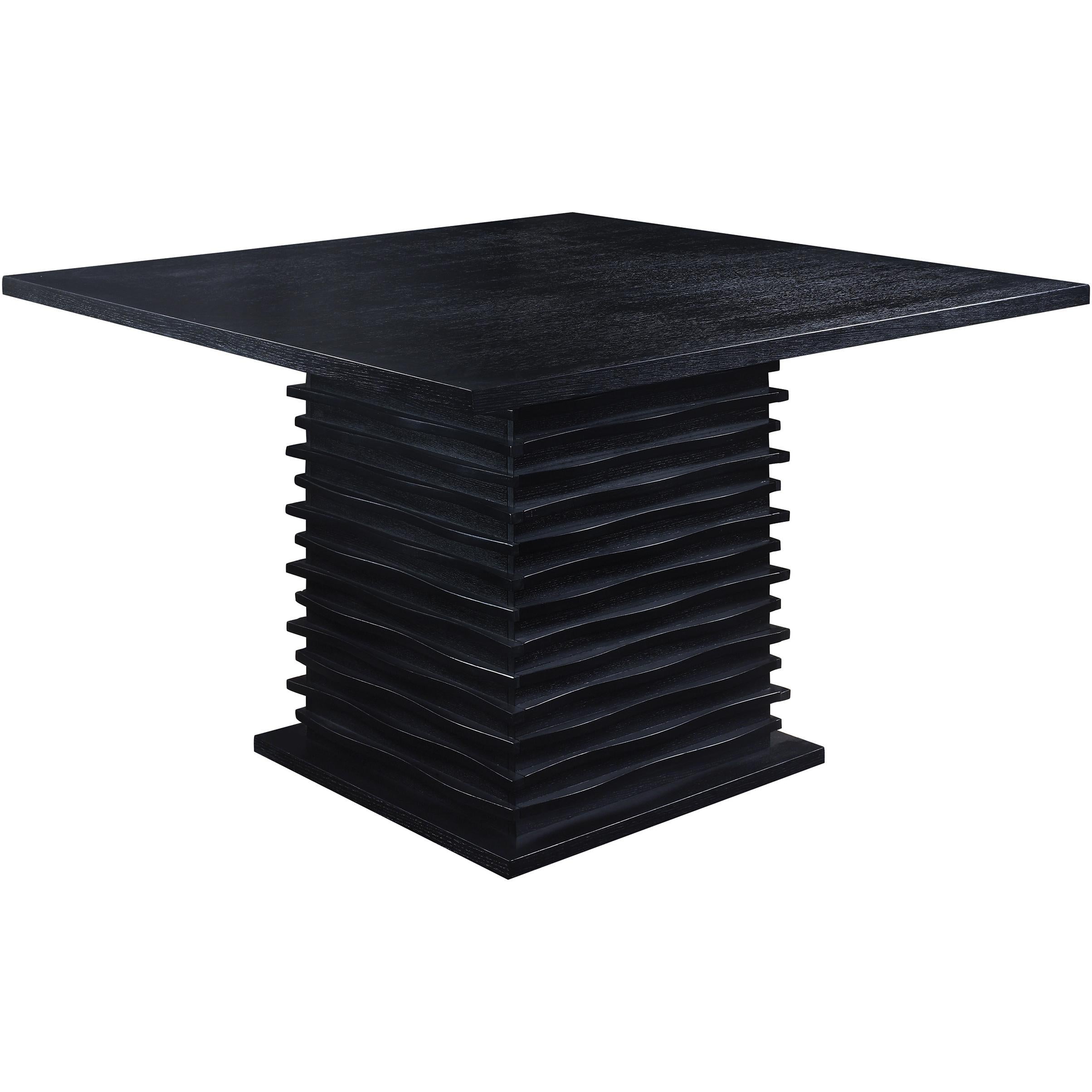 Coaster Furniture Stanton 102068 Square 54-inch Counter Height Dining Table - Black - Image 1