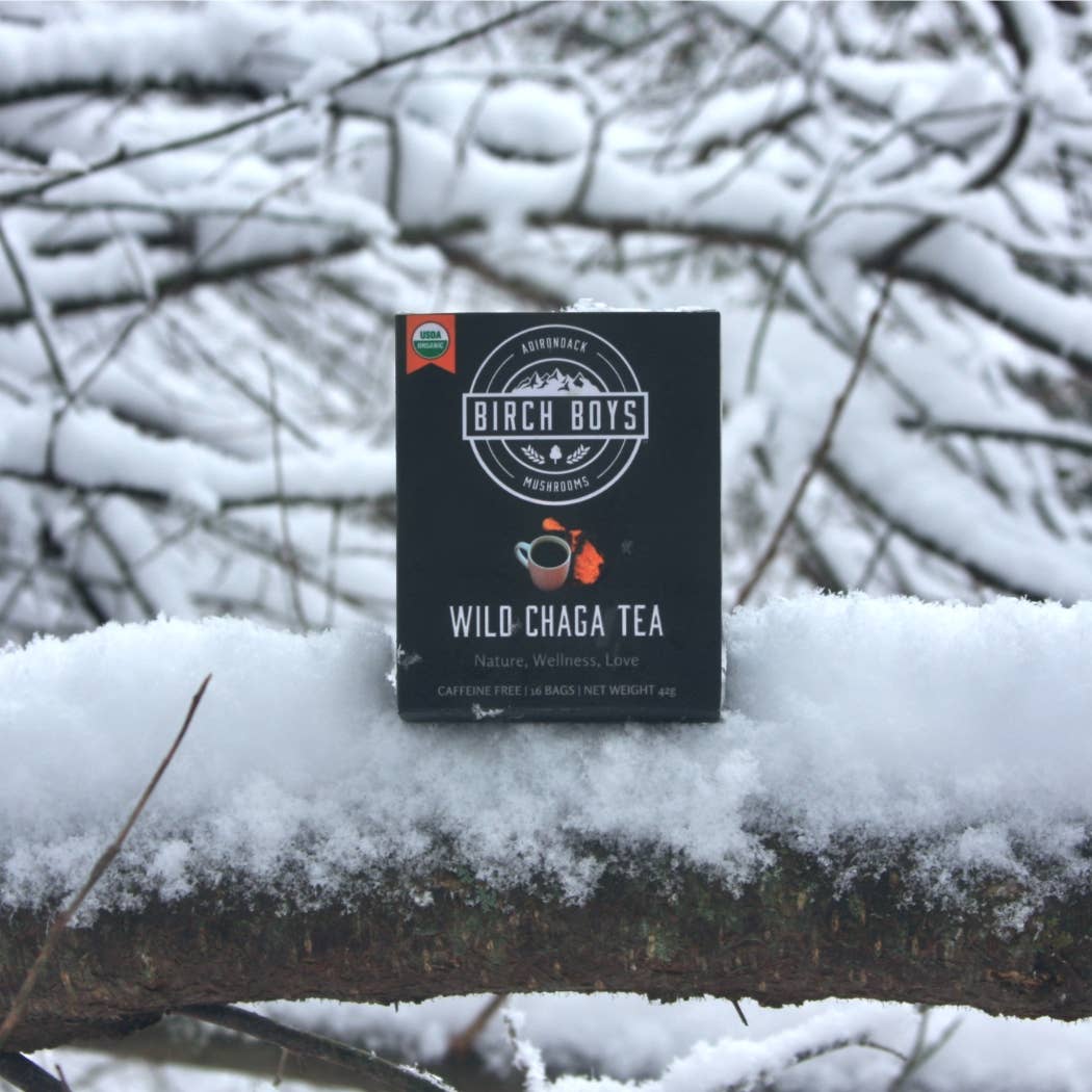 Wild Organic Chaga Tea Bags - Image 2
