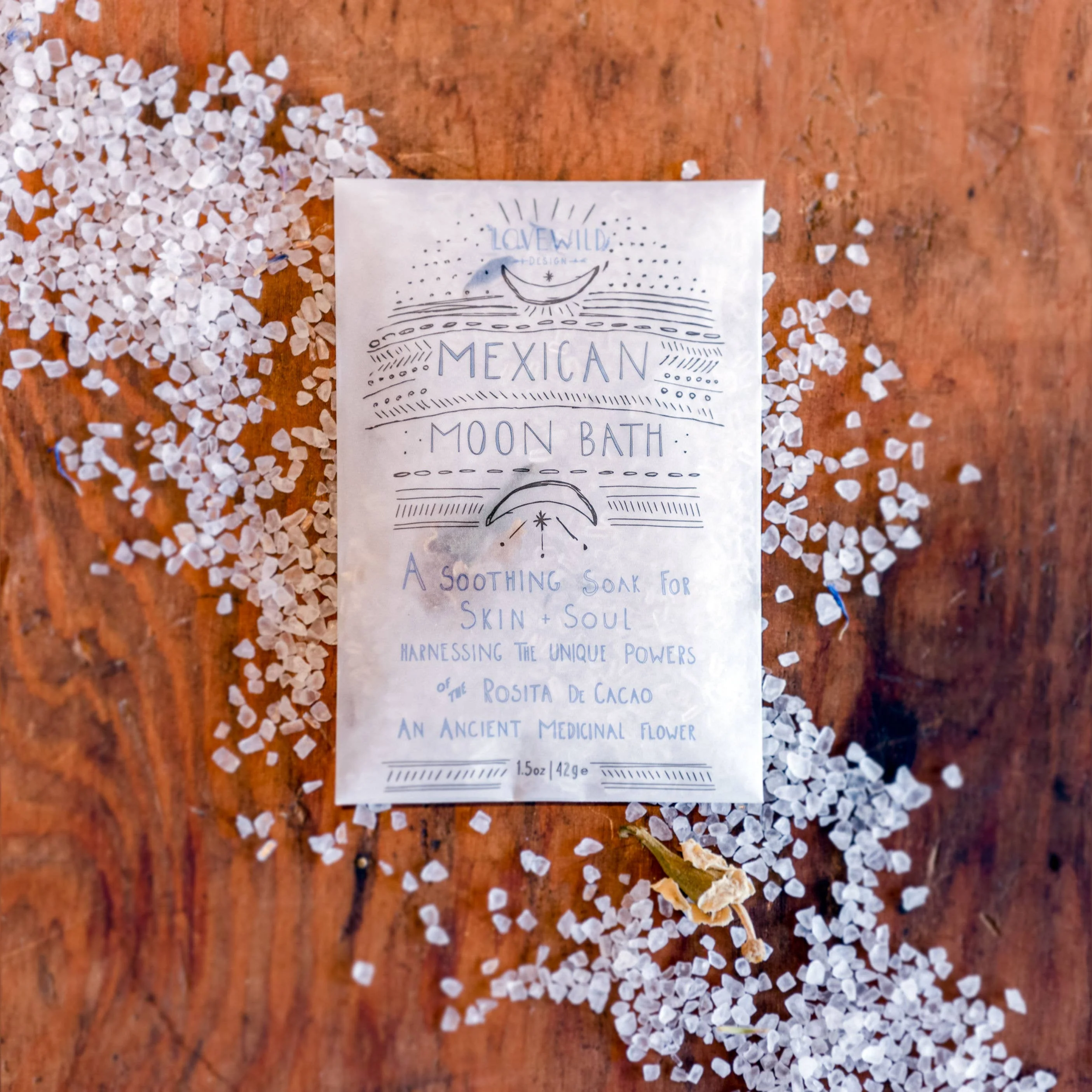 Mexican Moon Bath Envelope - Image 1
