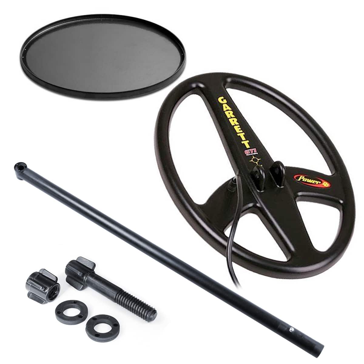 Garrett 10"x14" PROformance Power DD Search Coil, Cover, Lower Rod & Hardware - Image 1