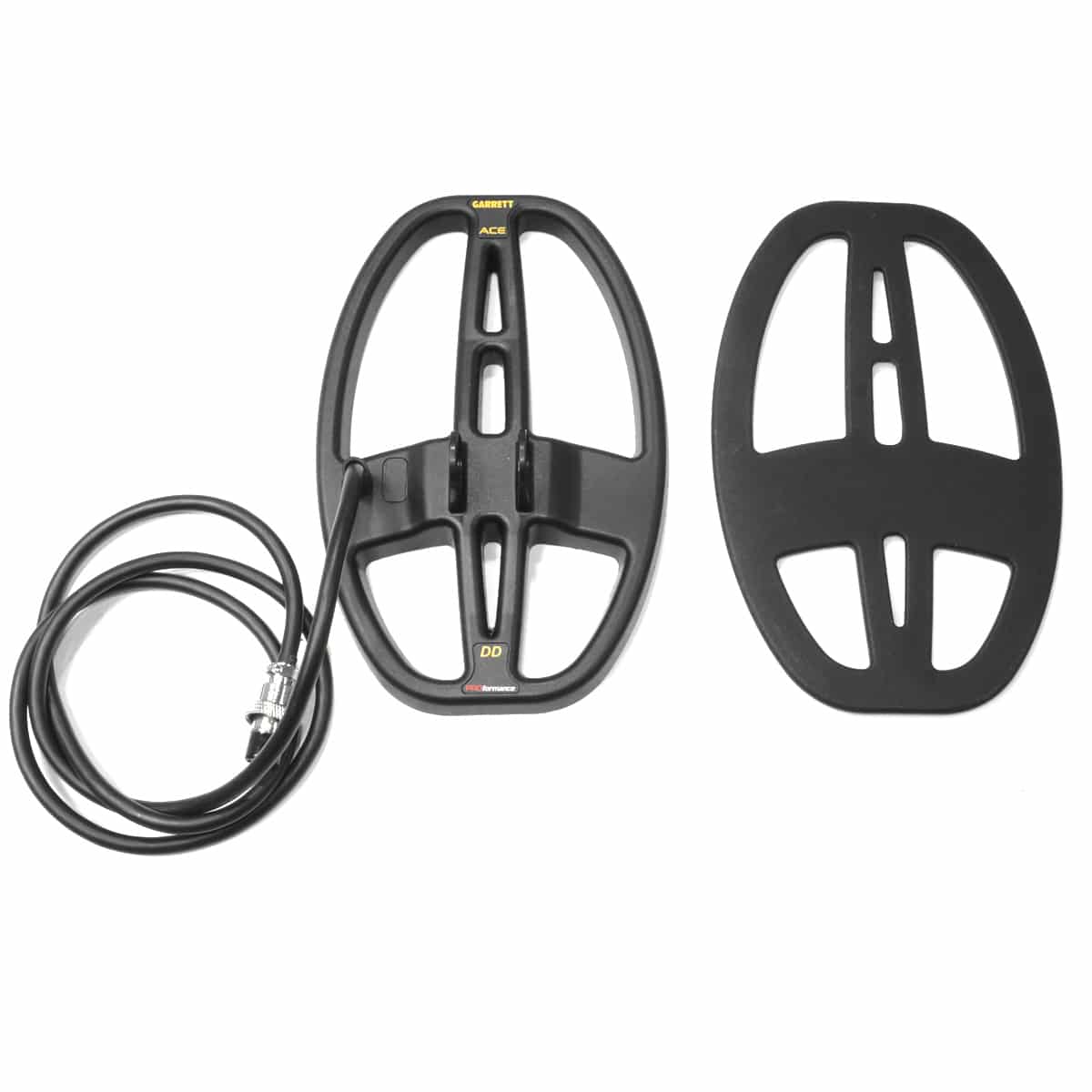 Garrett 5" x 8" DD PROformance Search coil for ACE Series Detector with Cover - Image 2