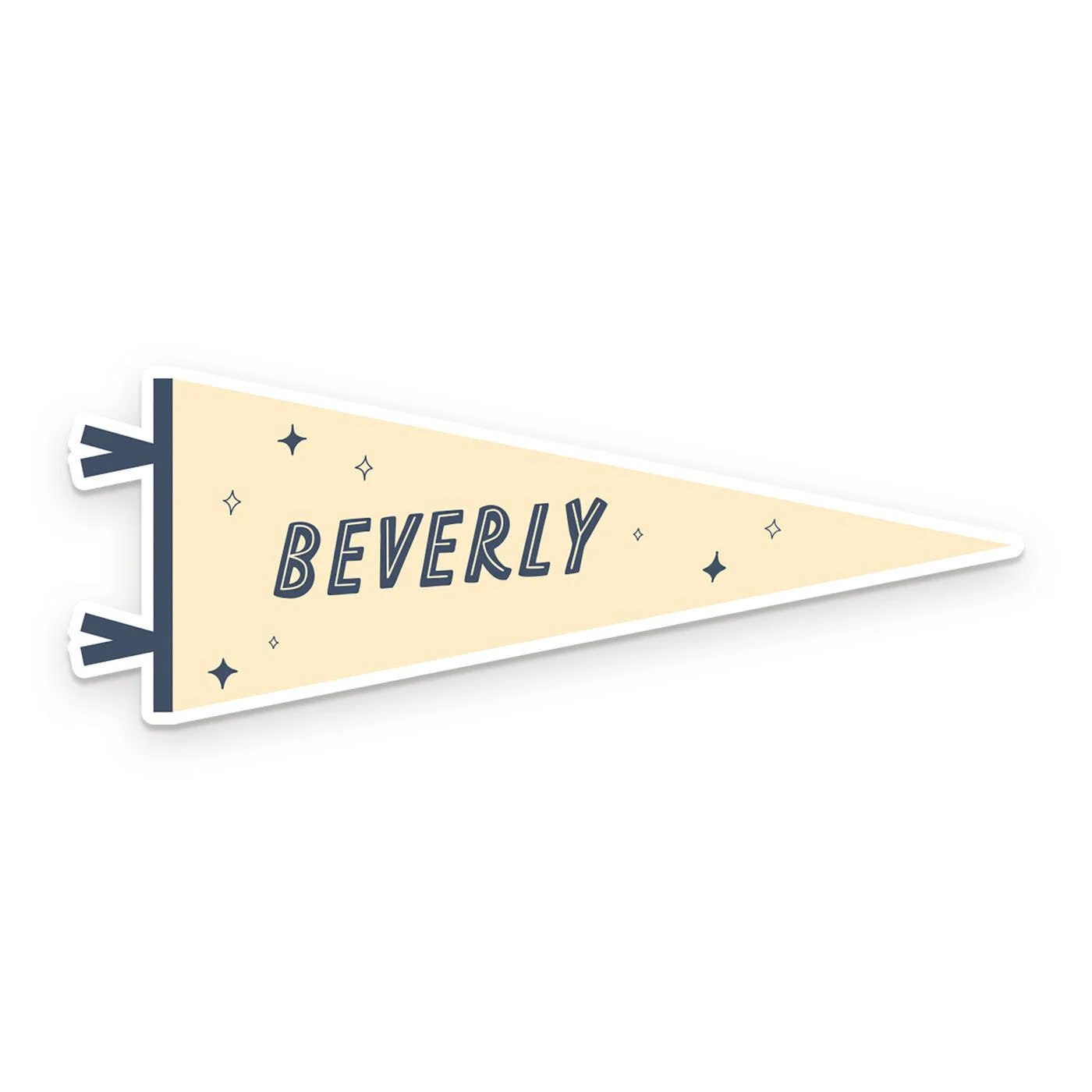 Saranac lake Pennant Sticker - Image 2