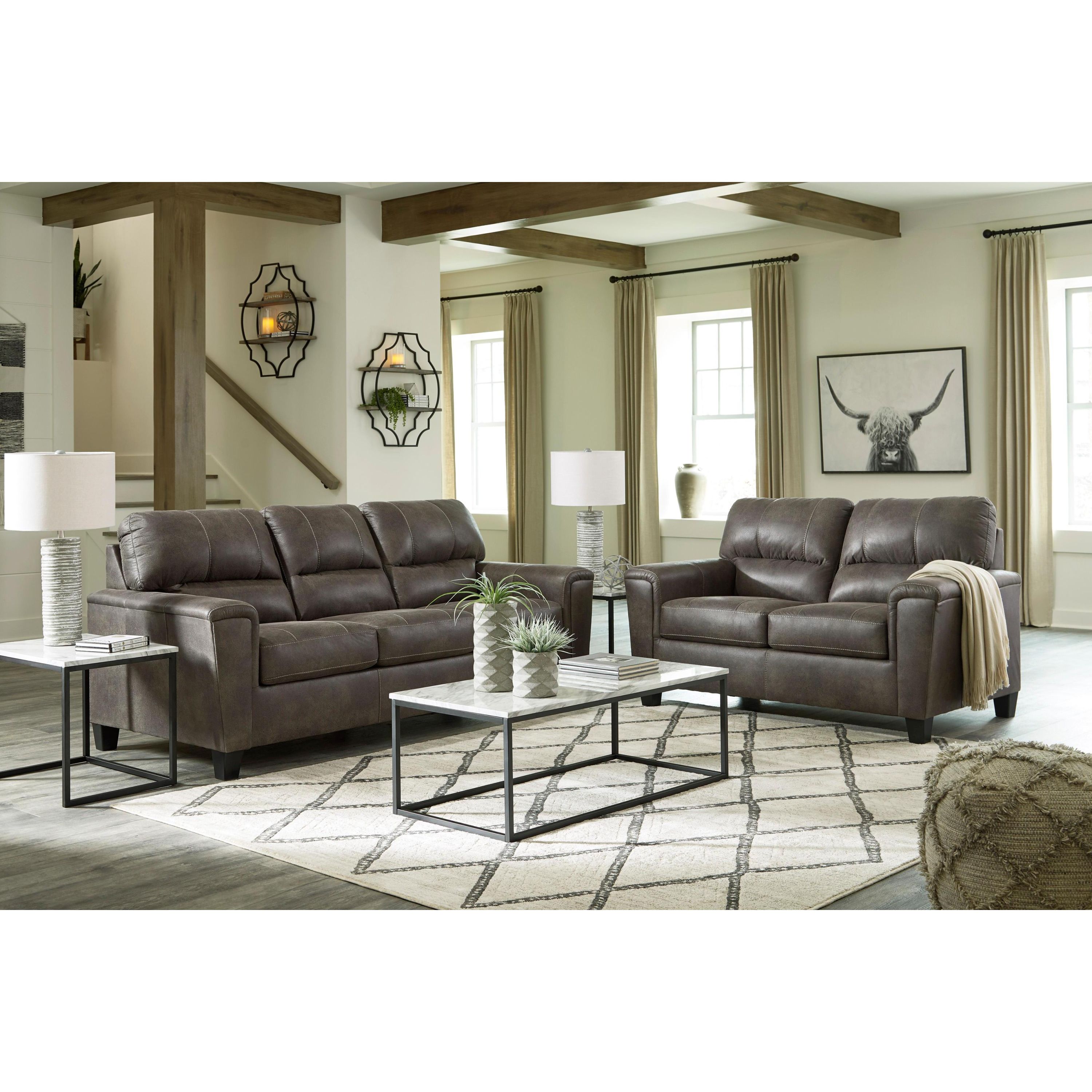 Signature Design by Ashley Navi 94002U1 2 pc Living Room Set - Image 1