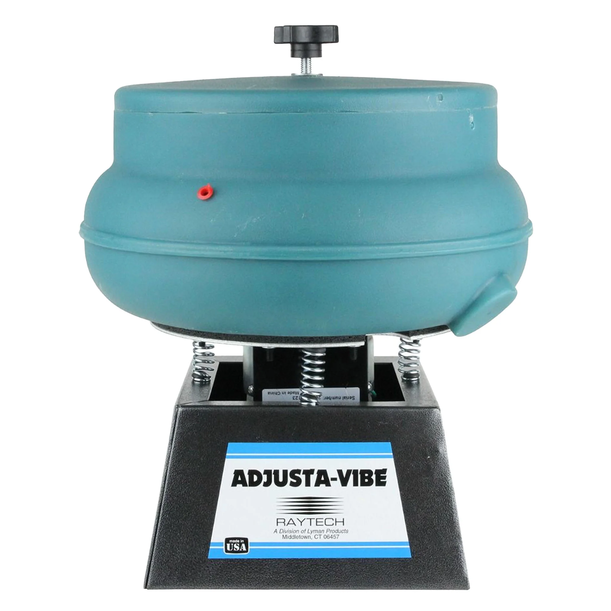 Raytech AV-25 Vibratory Tumbler with 14″ Bowl and Drain