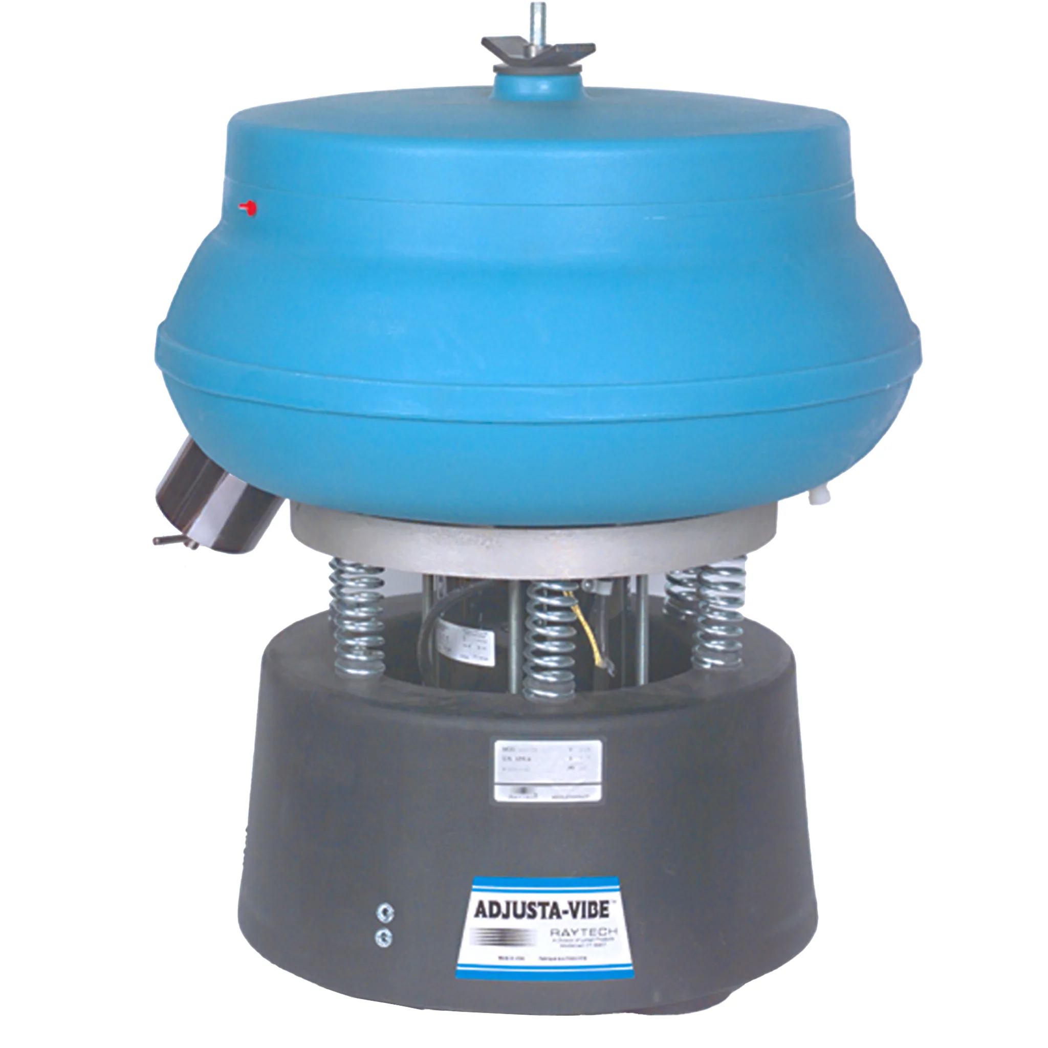 Raytech Adjusta-Vibe 75DC Vibratory Tumbler – 21” Bowl – Heavy Duty Deburring & Polishing - Image 2