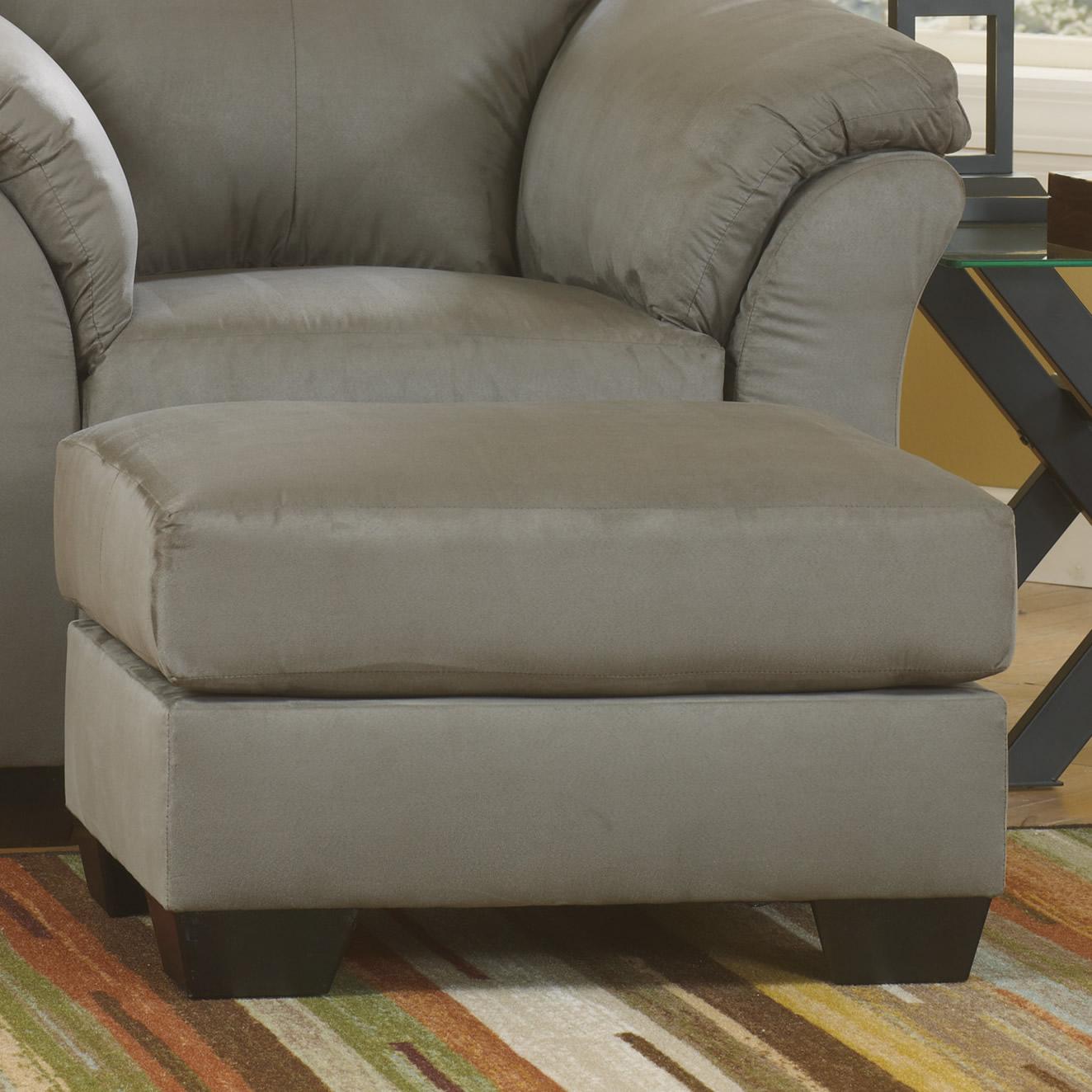 Signature Design by Ashley Darcy Fabric Ottoman 7500514 - Image 1