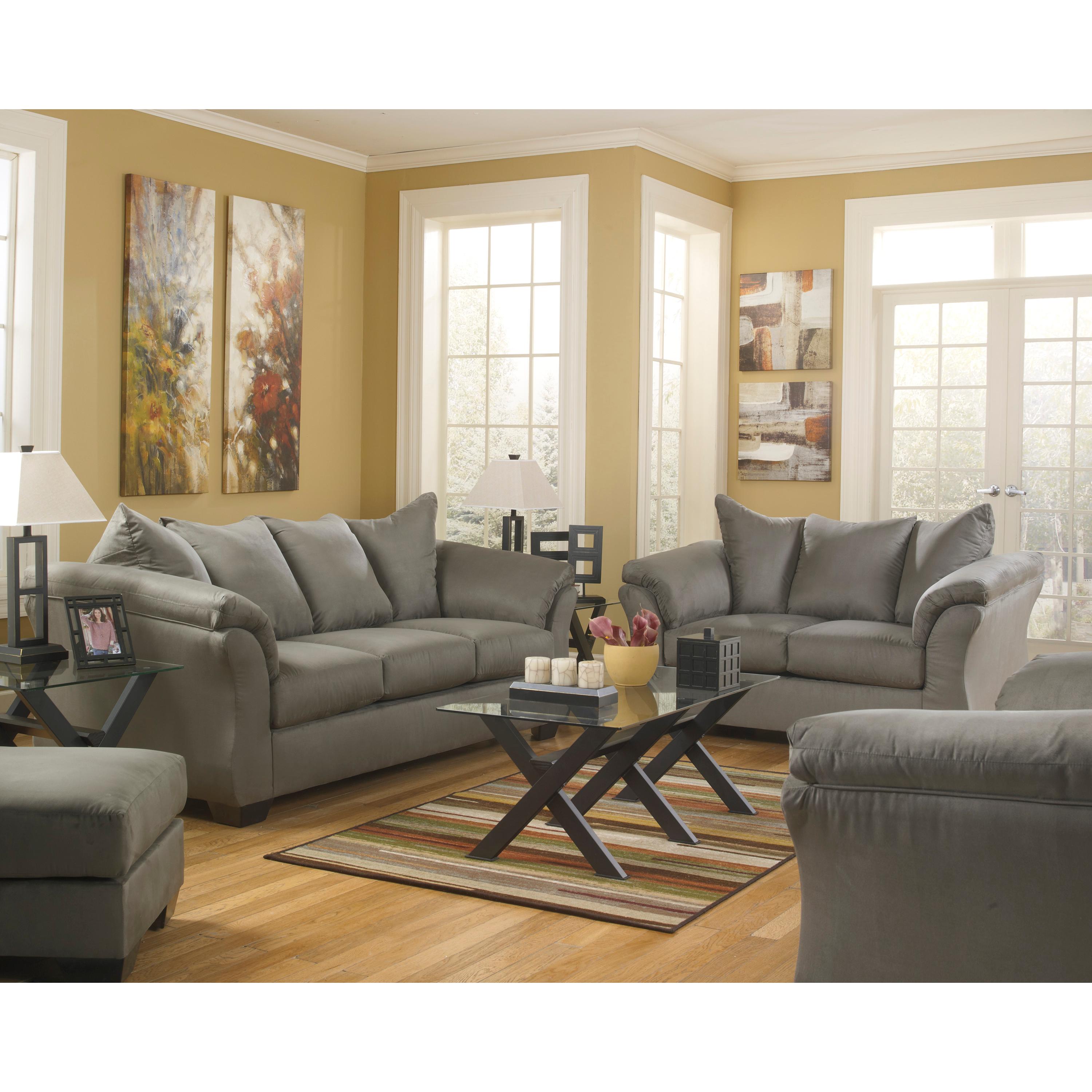 Signature Design by Ashley Darcy Stationary Fabric Chair 7500520 - Image 3