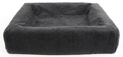 Bia bed fleece cover gray – soft dog bed cover – for Bia-2, 3, 4, 6, 7