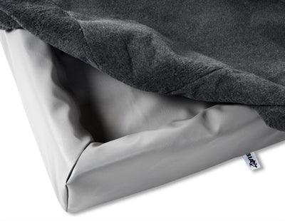 Bia bed fleece cover gray – soft dog bed cover - for Bia-2, 3, 4, 6, 7 - Image 3