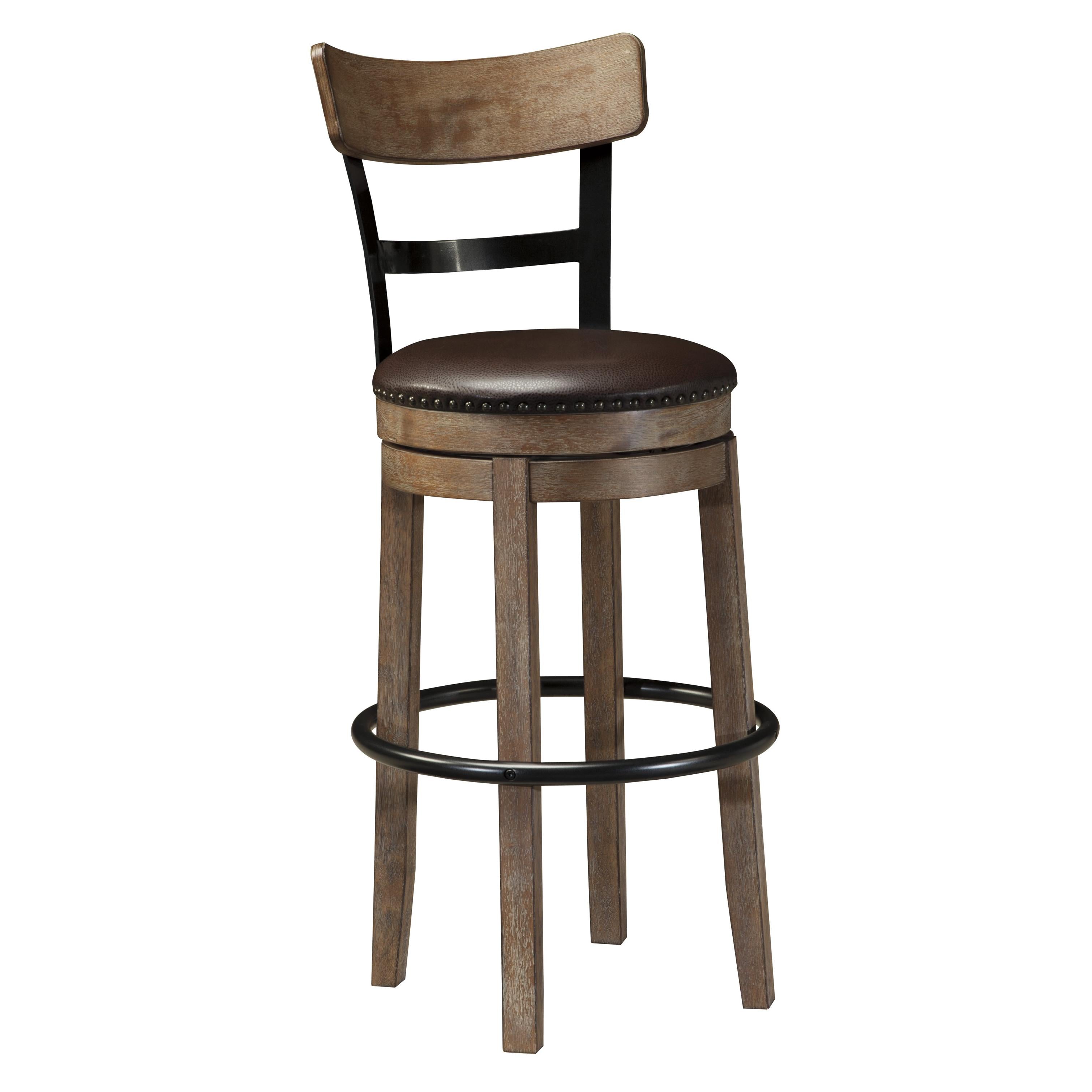 Signature Design by Ashley Pinnadel Pub Height Stool D542-130 - Image 1