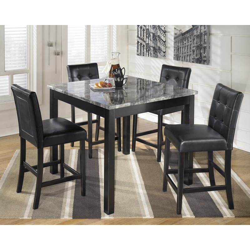 Signature Design by Ashley Maysville 5 pc Counter Height Dinette D154-223 - Image 1