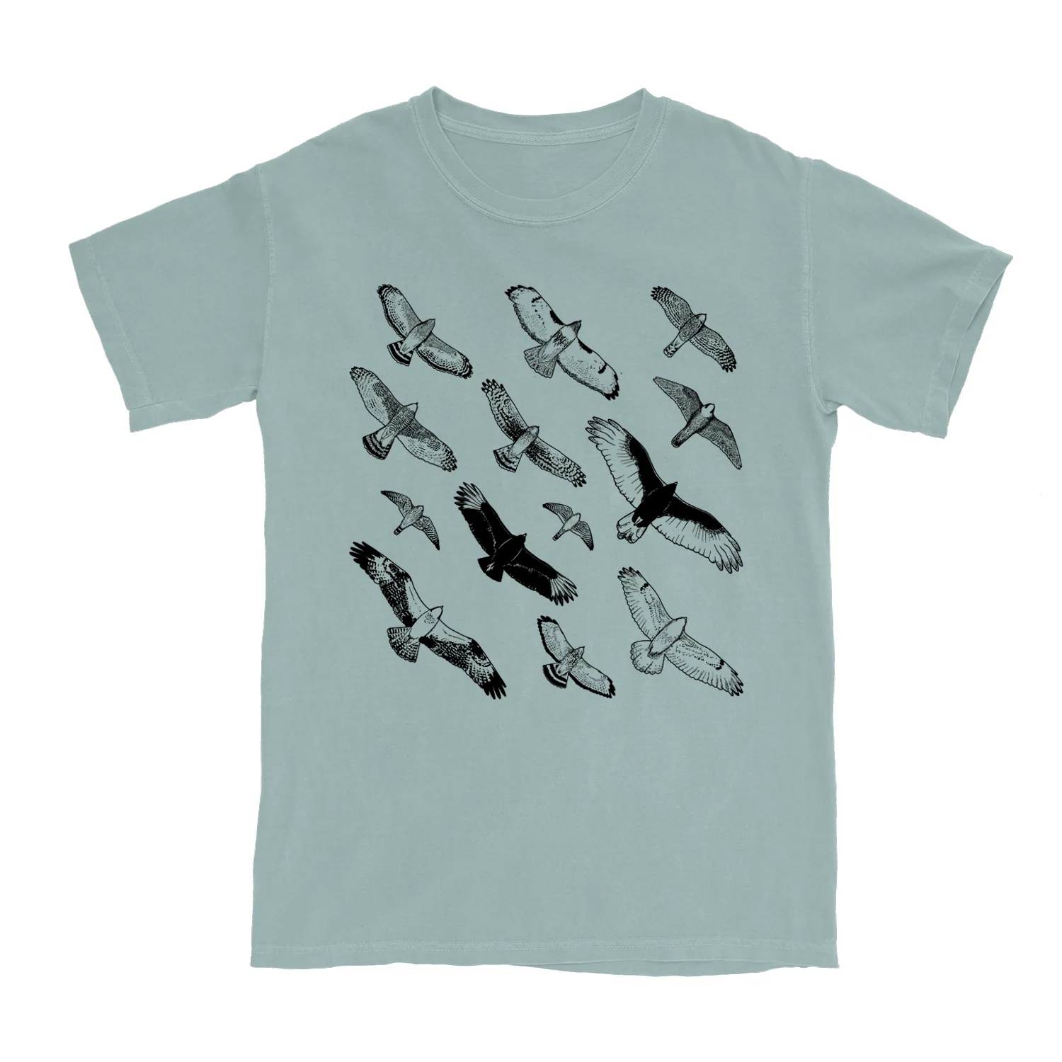Hawks In Flight T-Shirt - Image 1